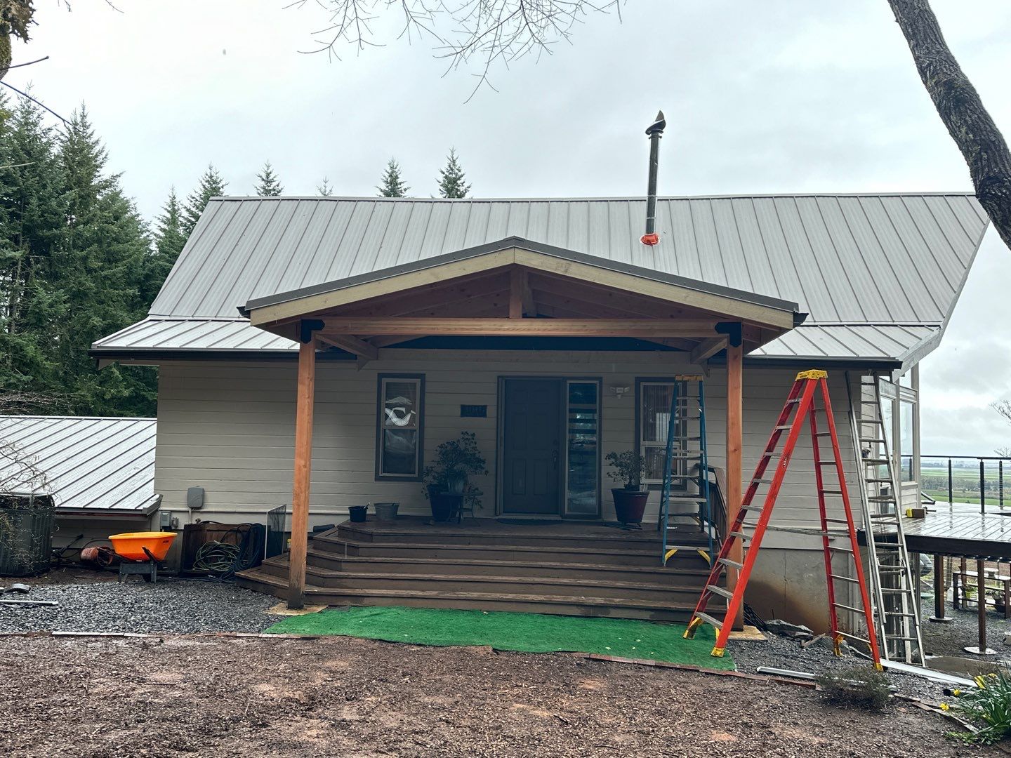 Light Stone Standing Seam by Reimagine Roofing