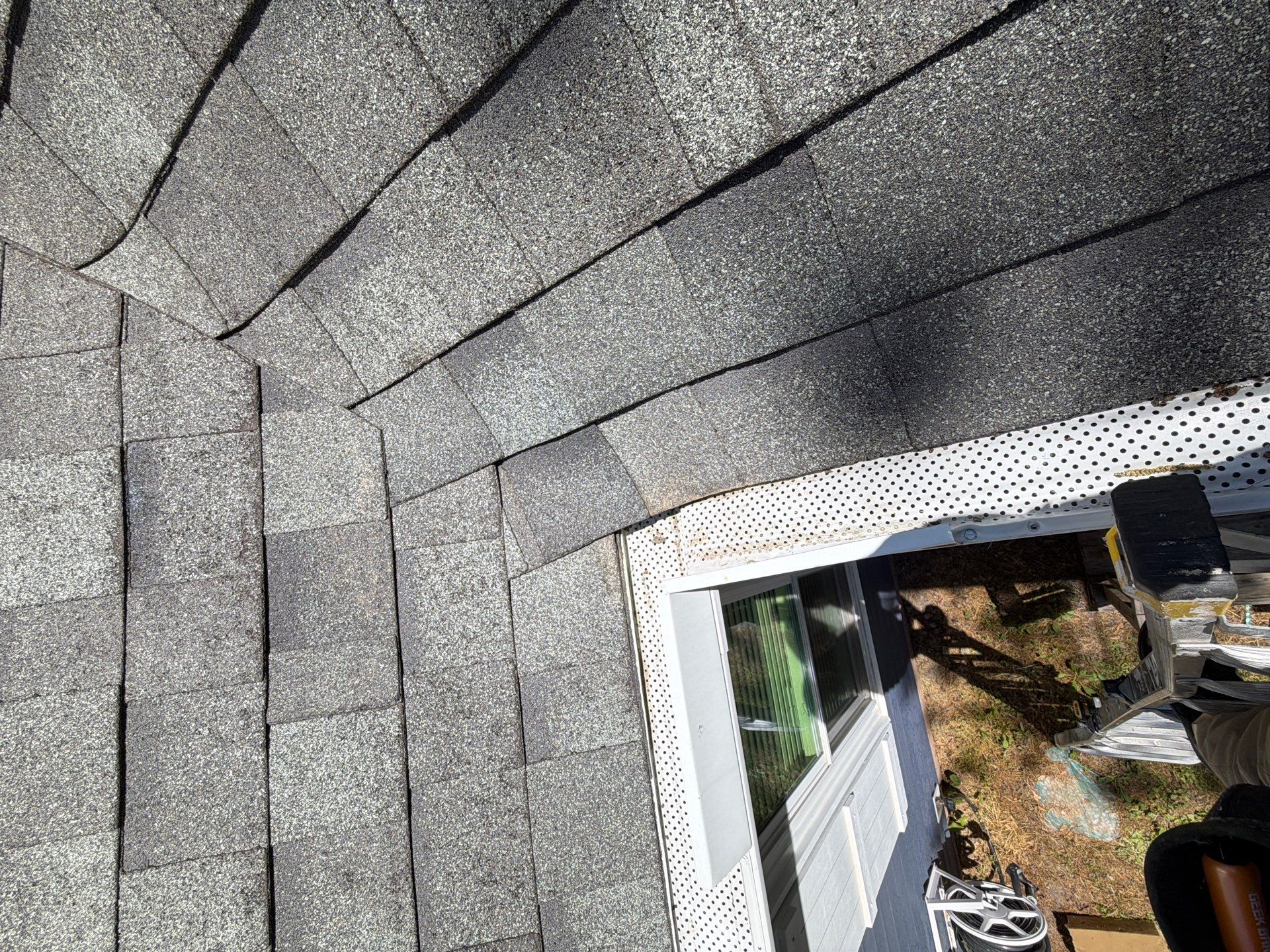Gloucester Exterior Overhaul with Navy Blue Siding and New Roof by Cade Construction