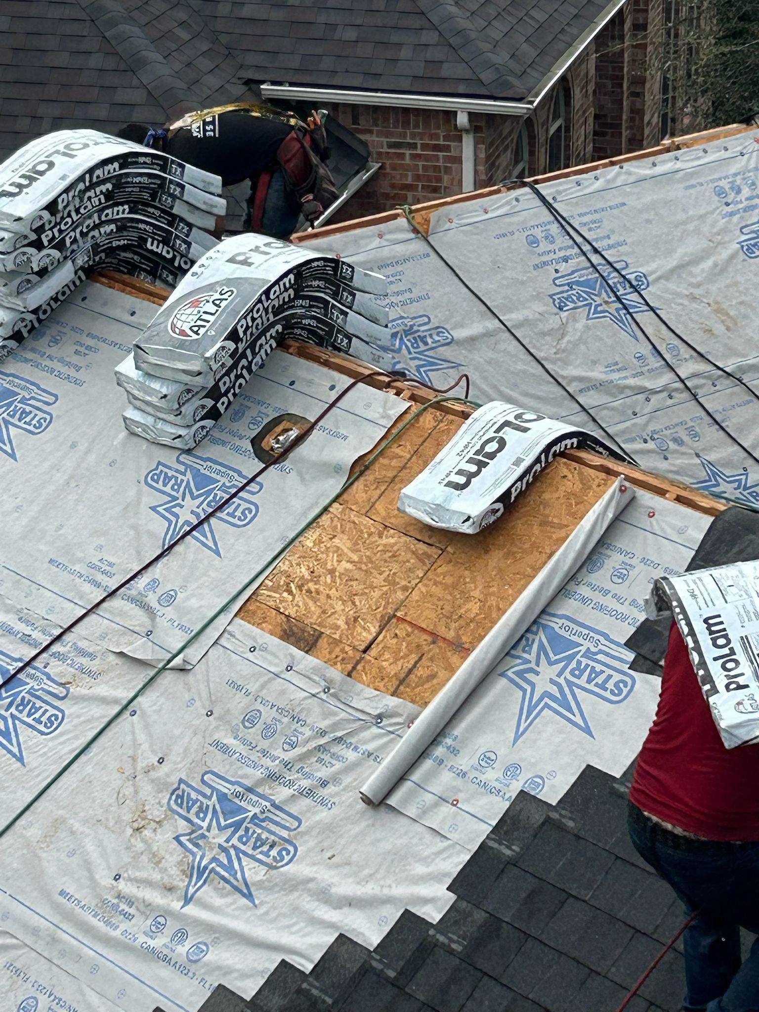 Project in Sugar Land by Motion Roofing