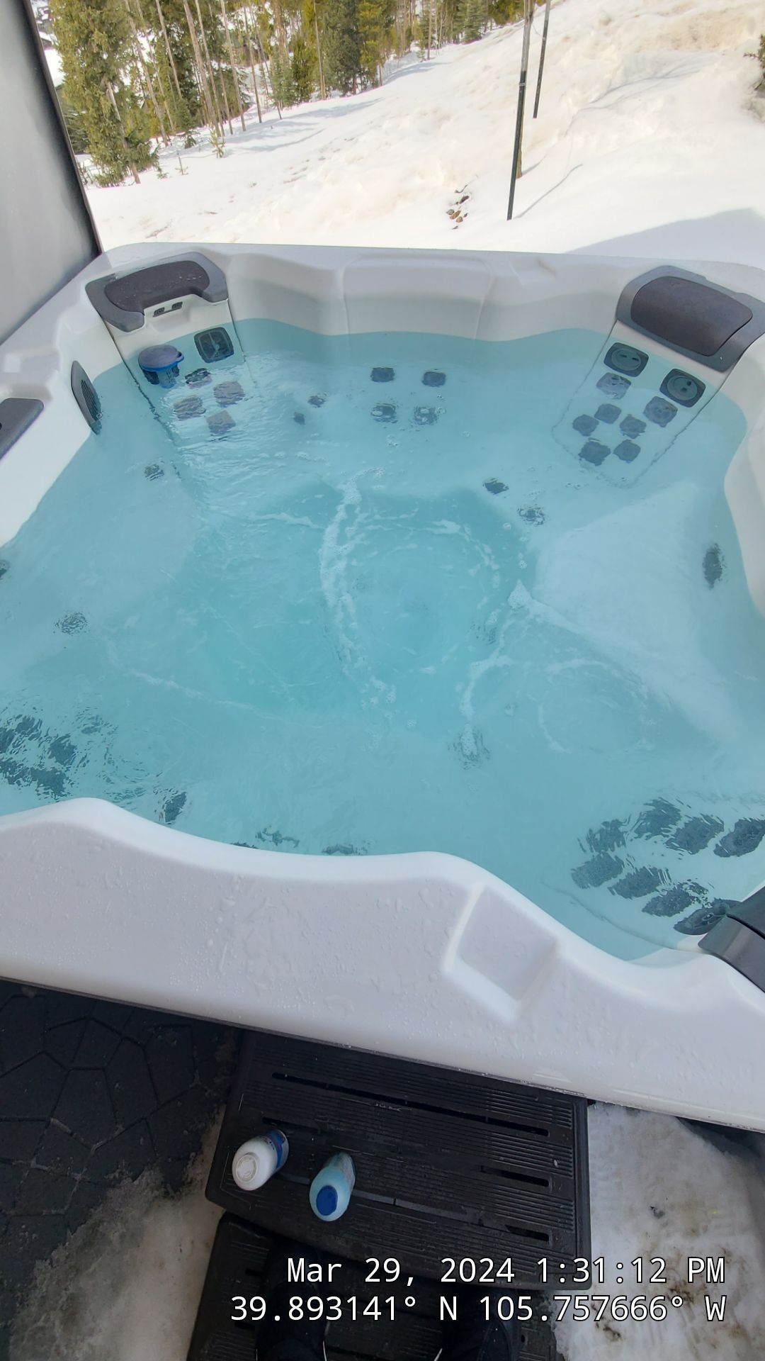 Hot Tub Services Using Chlorine by Wheatley Creek Services