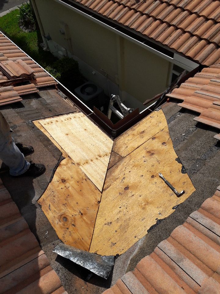 Concrete Tile Roof Repair using Concrete Roof Tile by Aastro Roofing