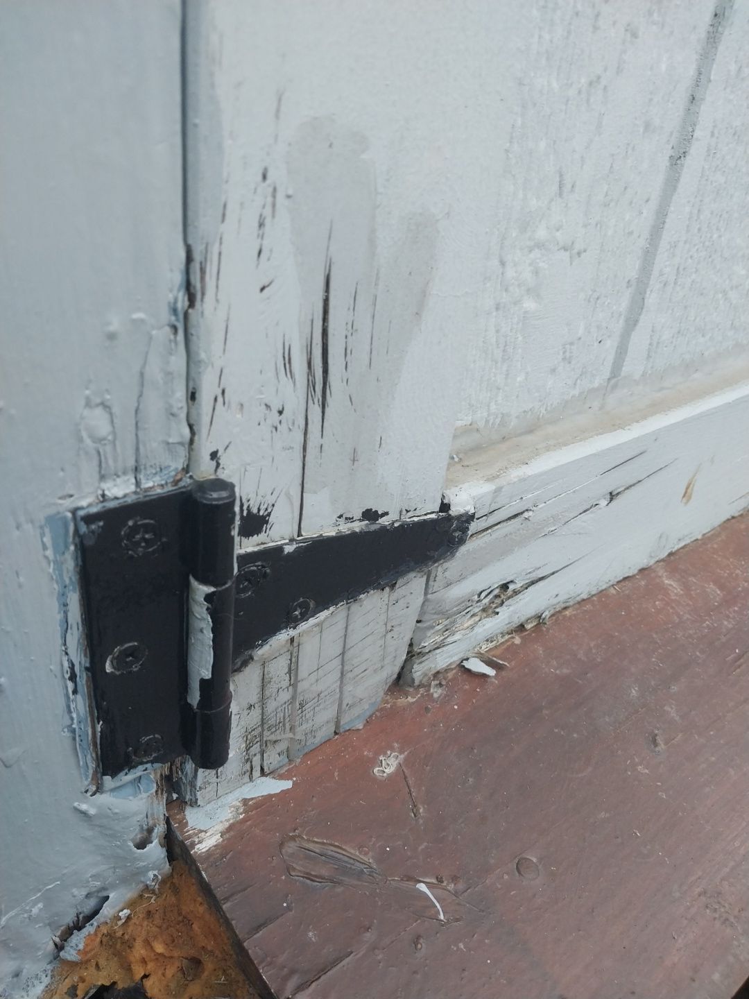 Shed door repair and ramp replacement by Laser Focused Solutions LLC