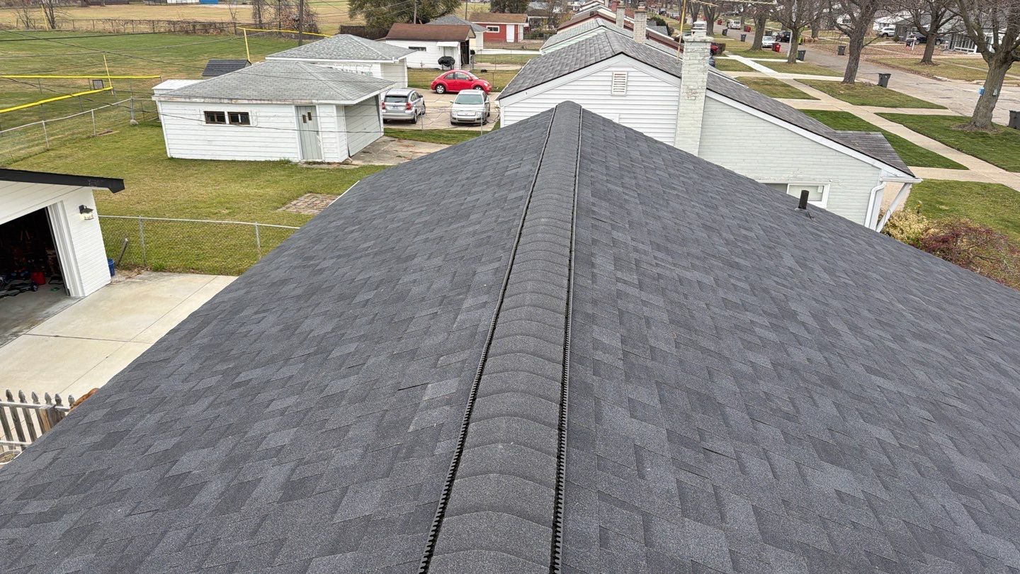 Roof Replacement using Owens Corning Onyx Black by 180 Contractors