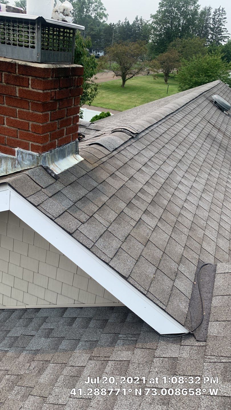 Residential Roofing Installation using Owens Corning TruDefinition Estate Gray by A Plus Exterior