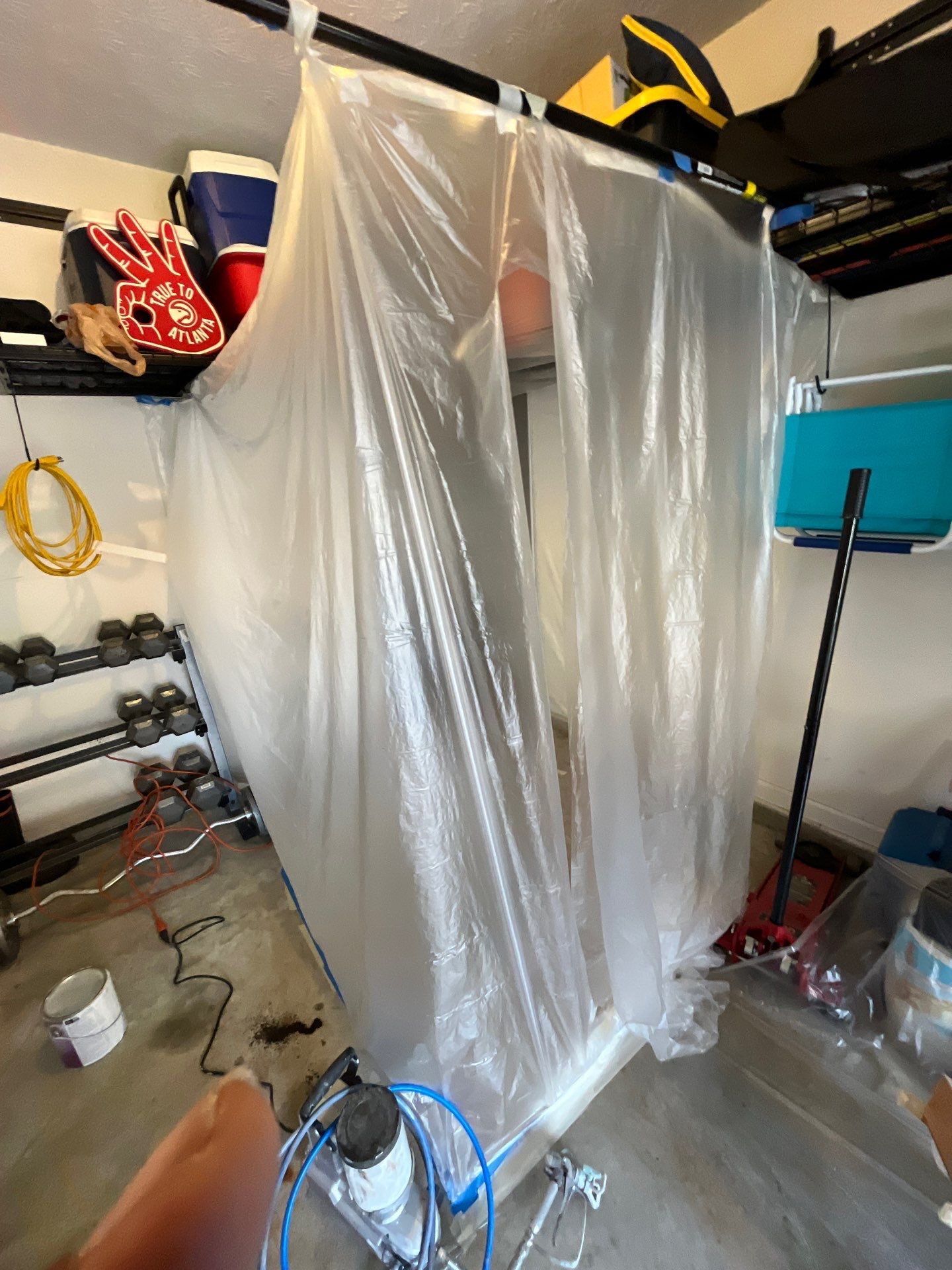 Cabinet Painting - wood to white by Five Star Painting