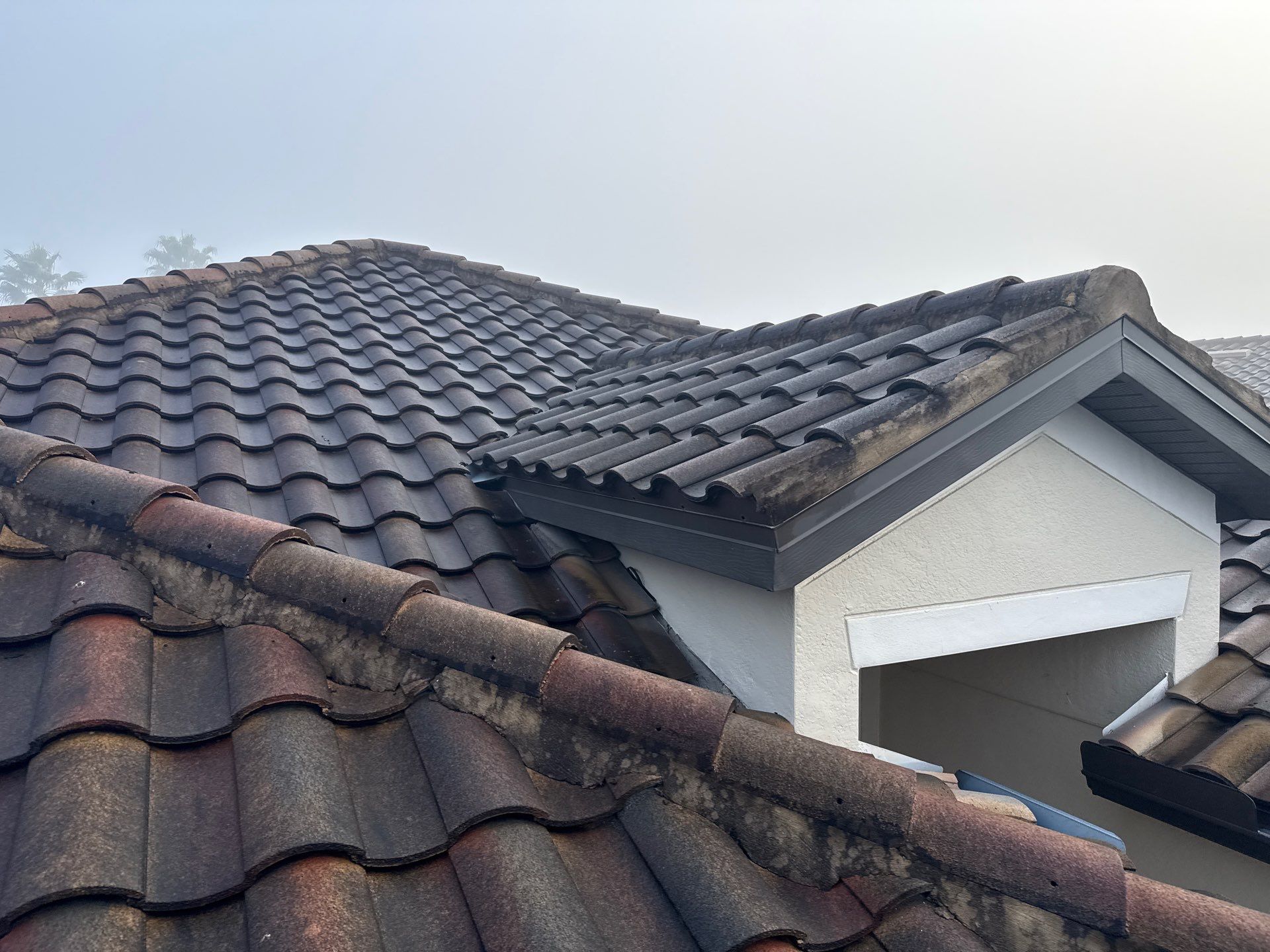 Barrel Tile Roof Cleaning & Paver Driveway Cleaning in River Strand at Heritage Harbour | Bradenton, FL by Sunshine AquaWash