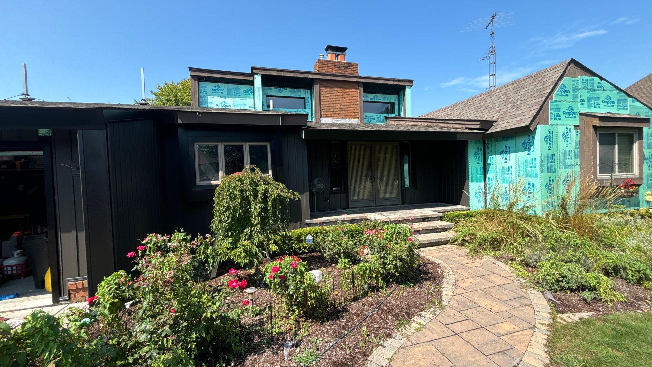 Siding Replacement using Alside 7" B&B by 180 Contractors