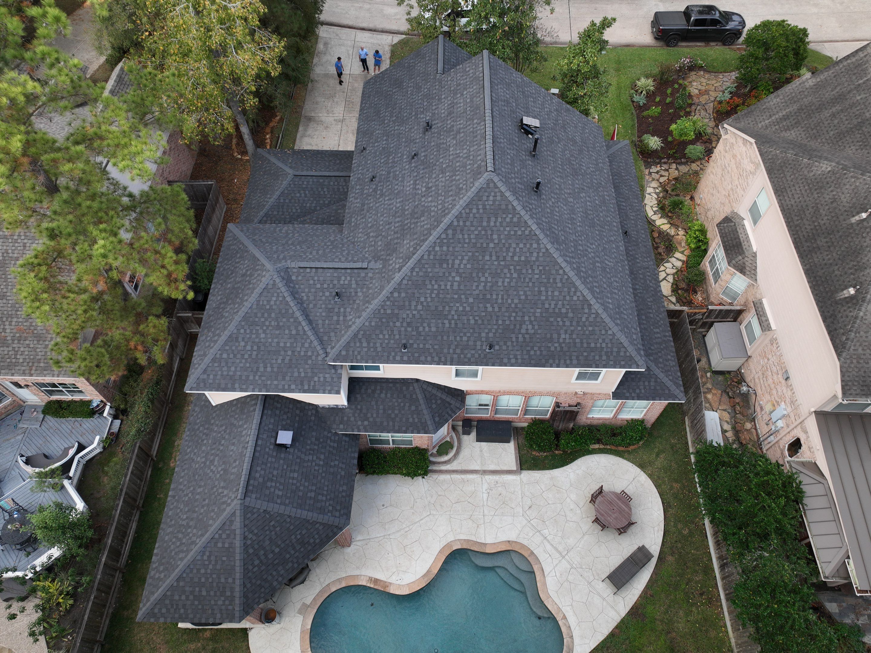 Tamko Titan XT - Rustic Black - High Profile Hip & Ridge by Roof Concepts Construction