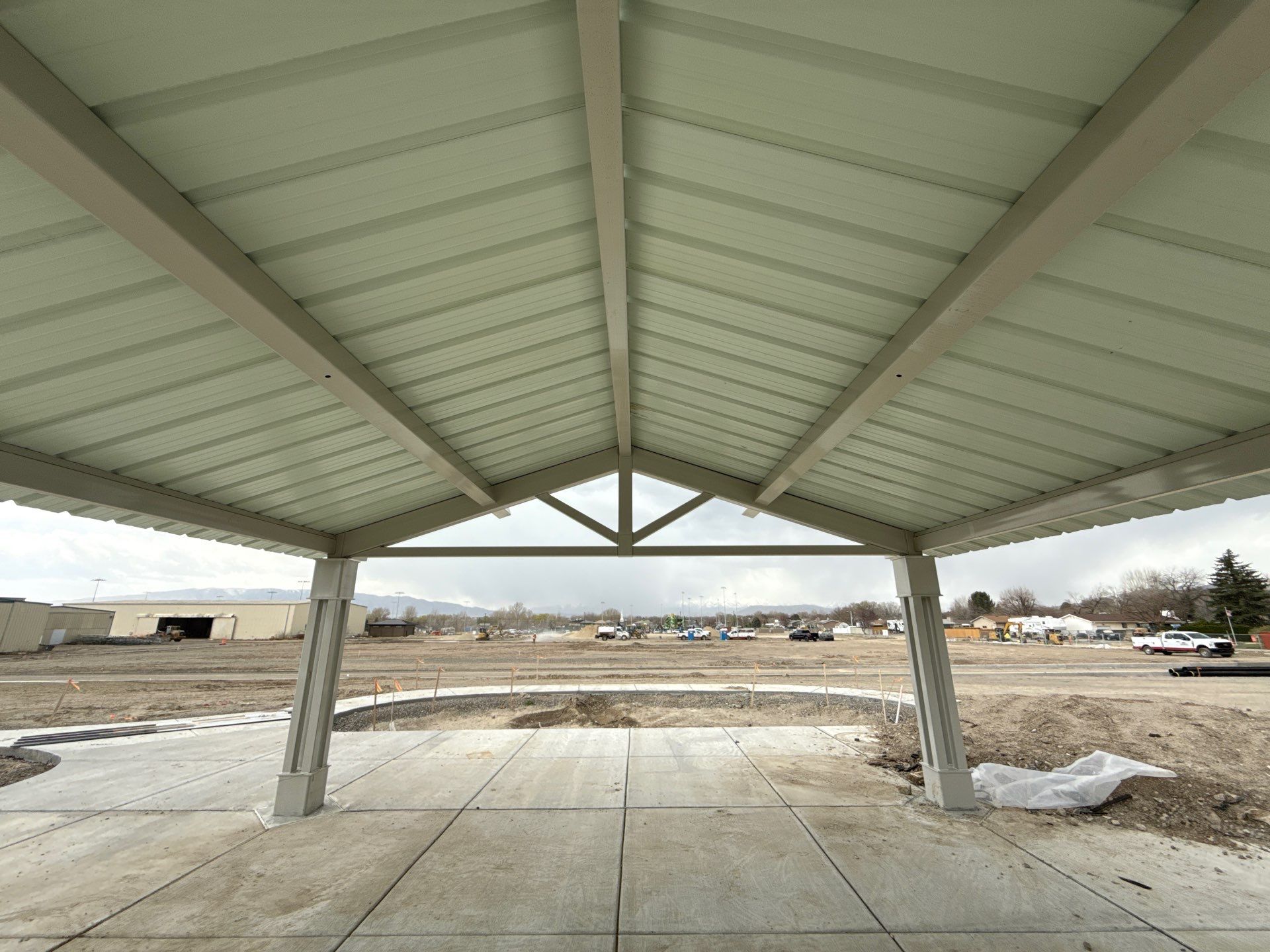 Dark Bronze Exposed Fastener by Reimagine Roofing