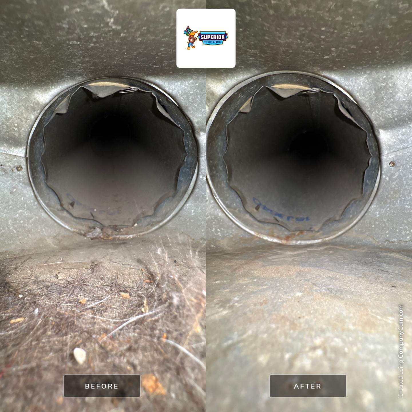 Air Duct Cleaning With a Vacuum Truck in New Waterford, OH by Superior Air Duct Cleaning