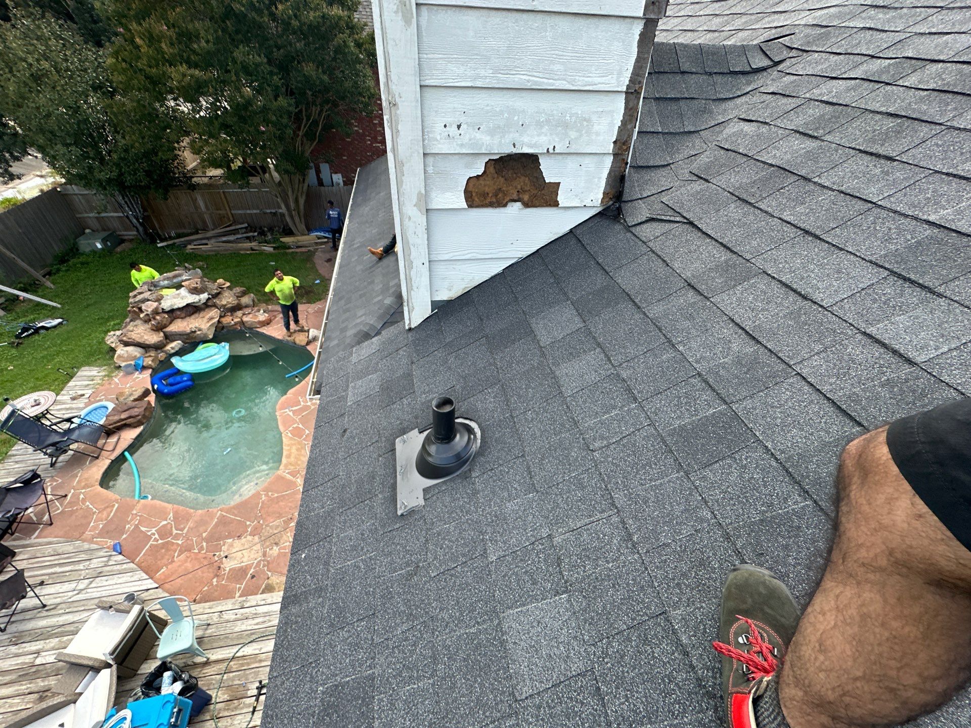 Project in Deer Park by Motion Roofing