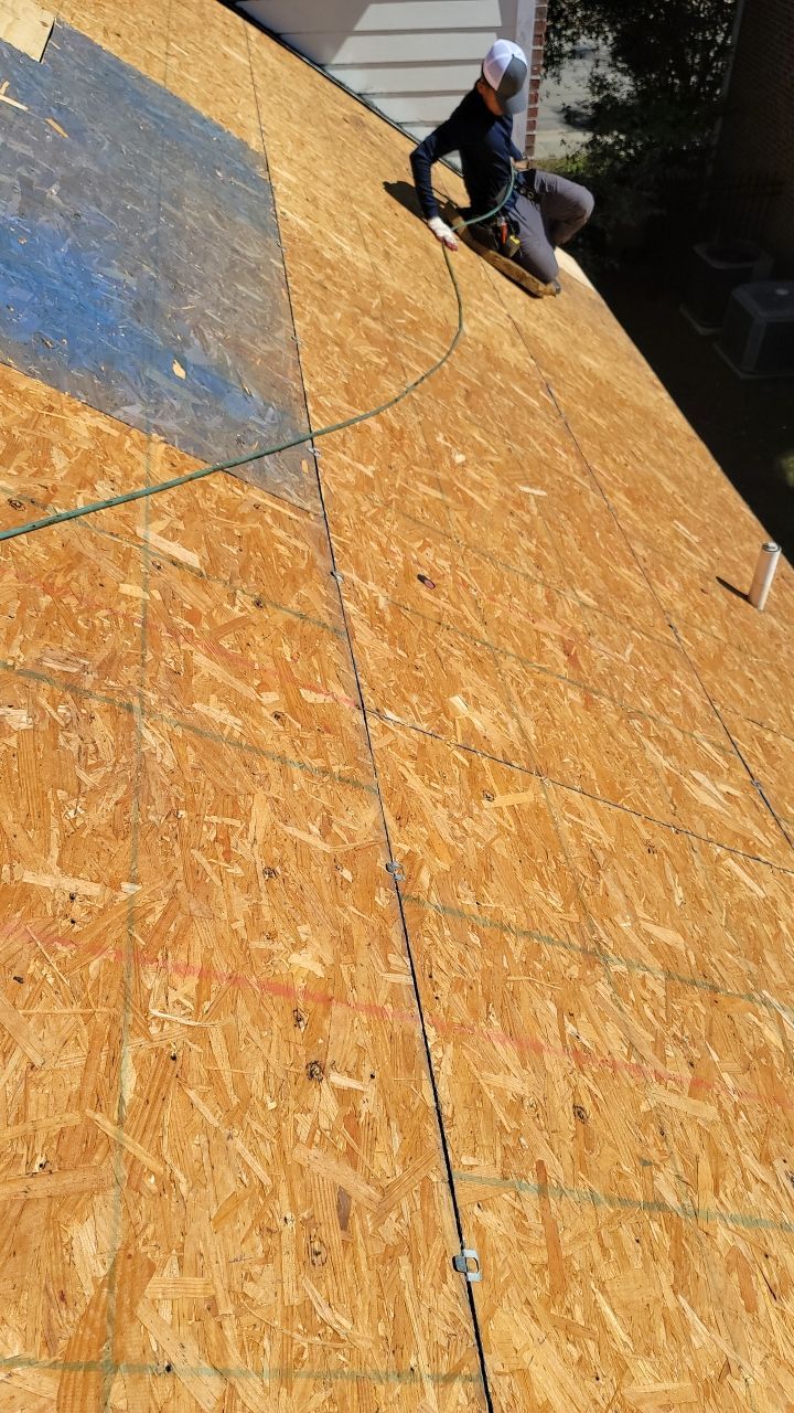 Residential Roofing Installation using Roof Replacement by American Roofing & Construction LLC