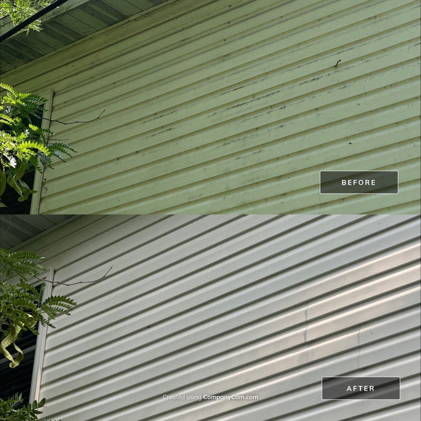 Project in Delavan by Simmons Power & Soft Washing