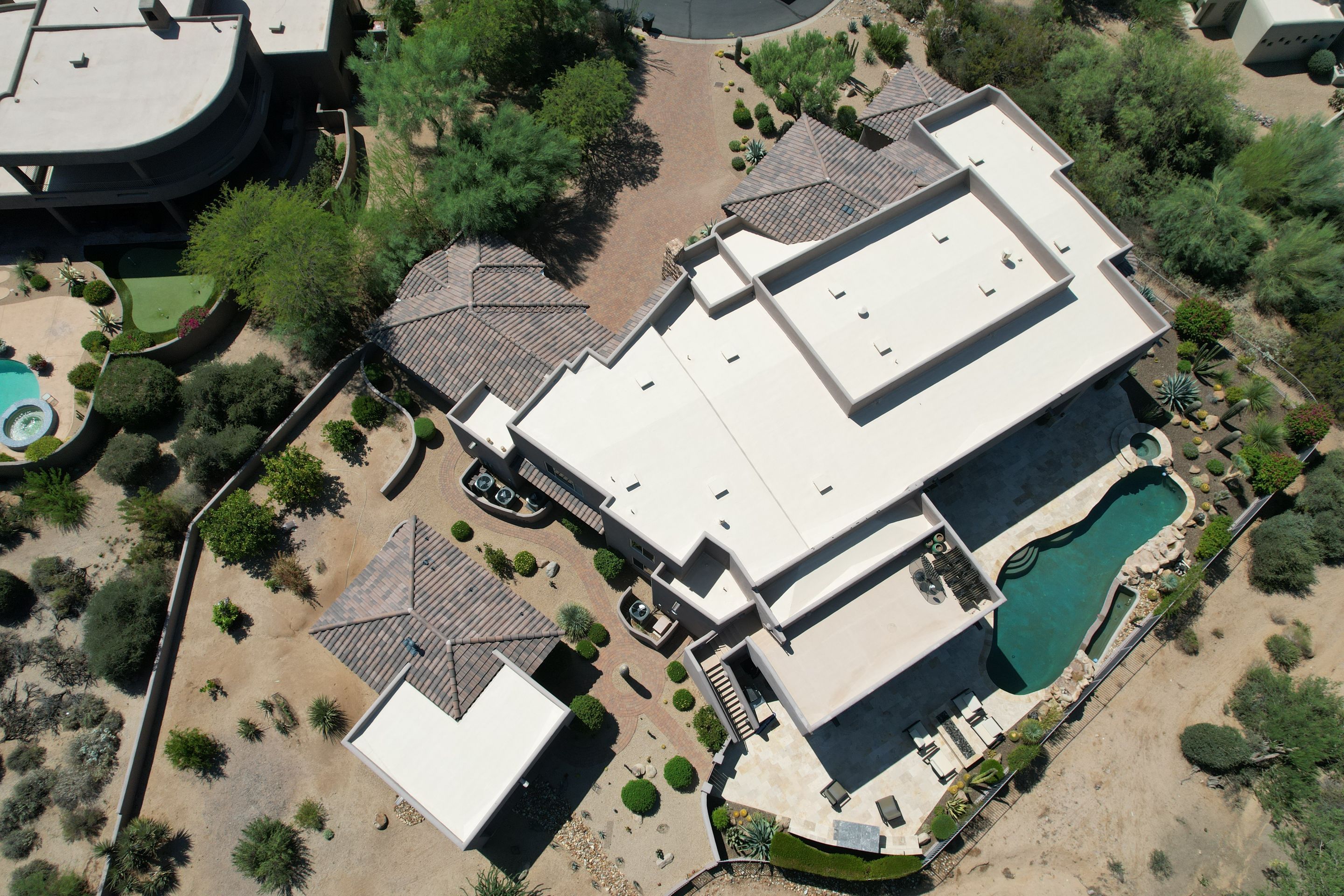 Project in Scottsdale, AZ by Showtime Roofing & Coatings LLC