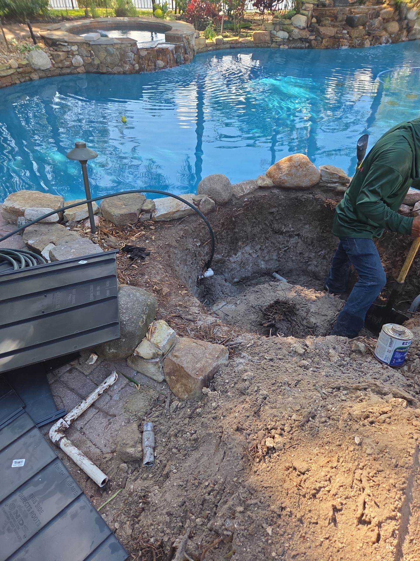 Palm Perfection & Poolside Restoration in Lighthouse Point by Alpha Zeta Enterprises Inc