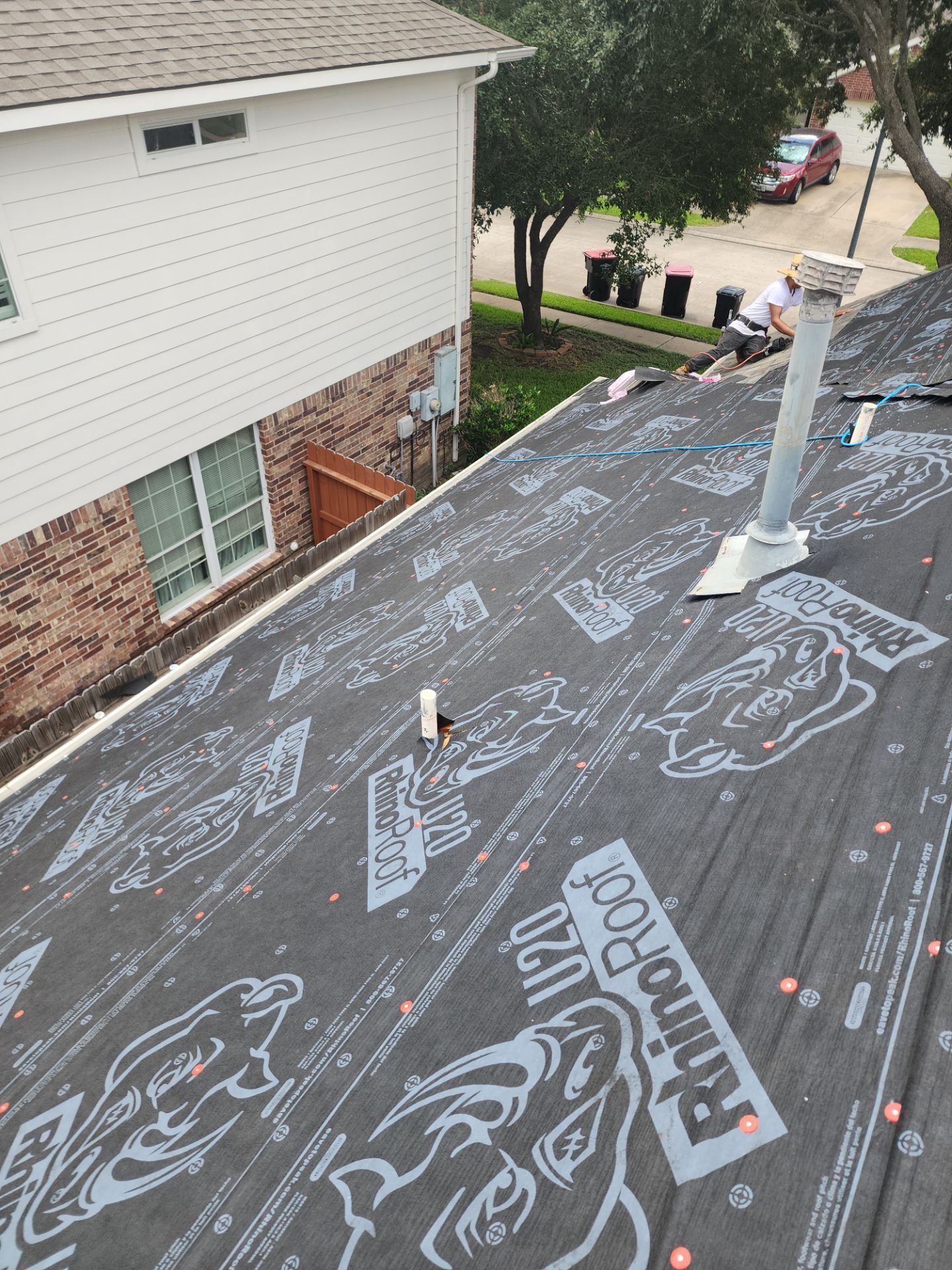 Residential Roofing Repair using Owen's Corning Duration (Lifetime) Shingles by Roof Repair Company