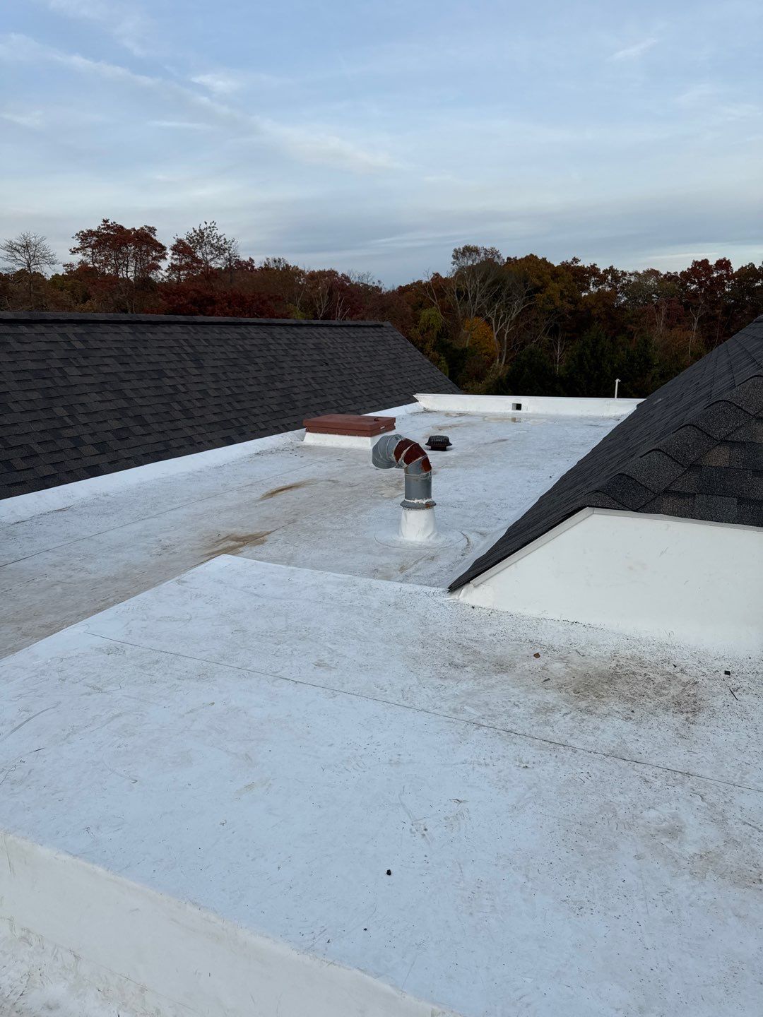 Commercial Roofing Installation using Owens Corning Duration by All Site Roofing