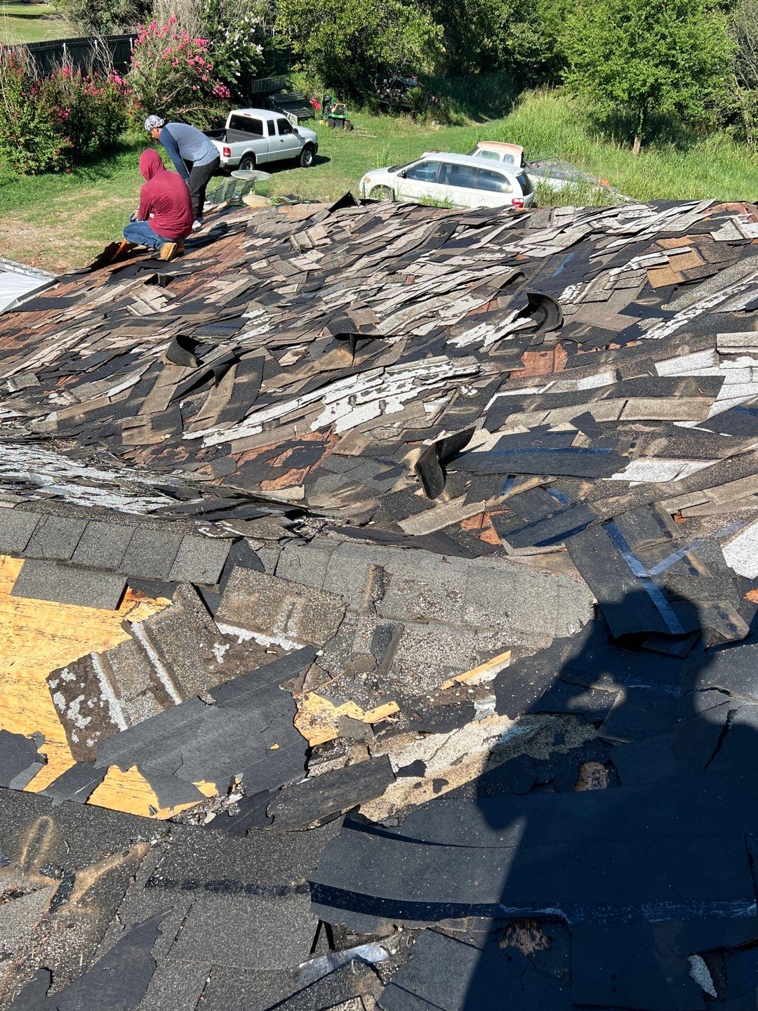 Residential Roofing Installation using GAF Natural Shadow  by A & H Roofing and Contracting