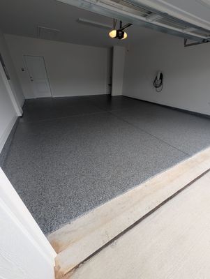 Garage Floor Coating using Nightfall
