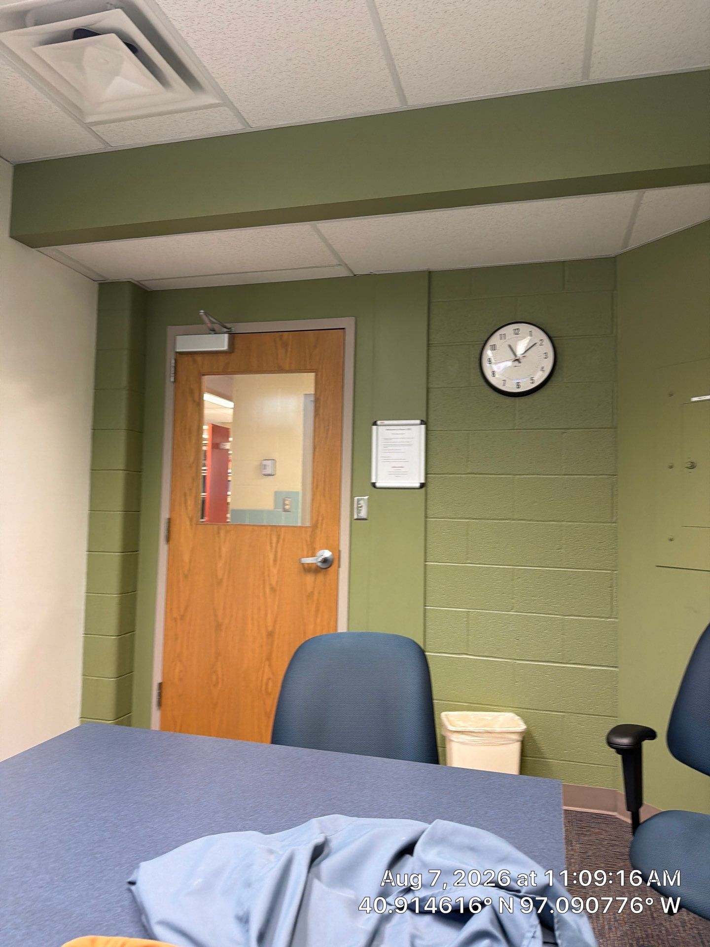 Institutional Interior Renovation and Library Shelving Installation in Seward by CompanyCam Sales Demo