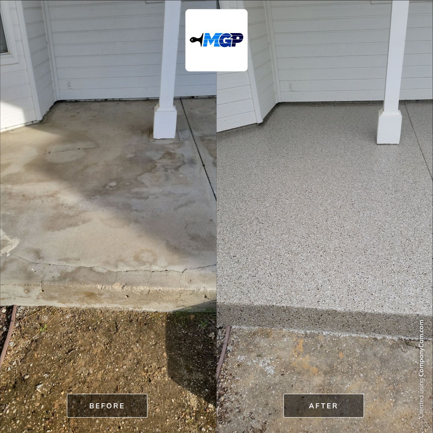 The Groves on 41 back porch by MGP Coatings