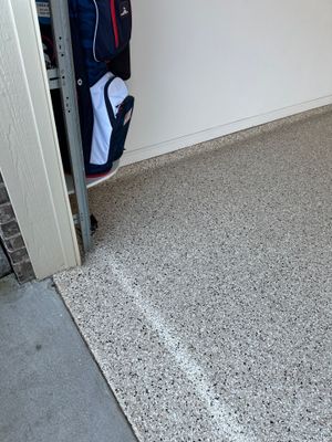 Garage Floor Coating using Shoreline