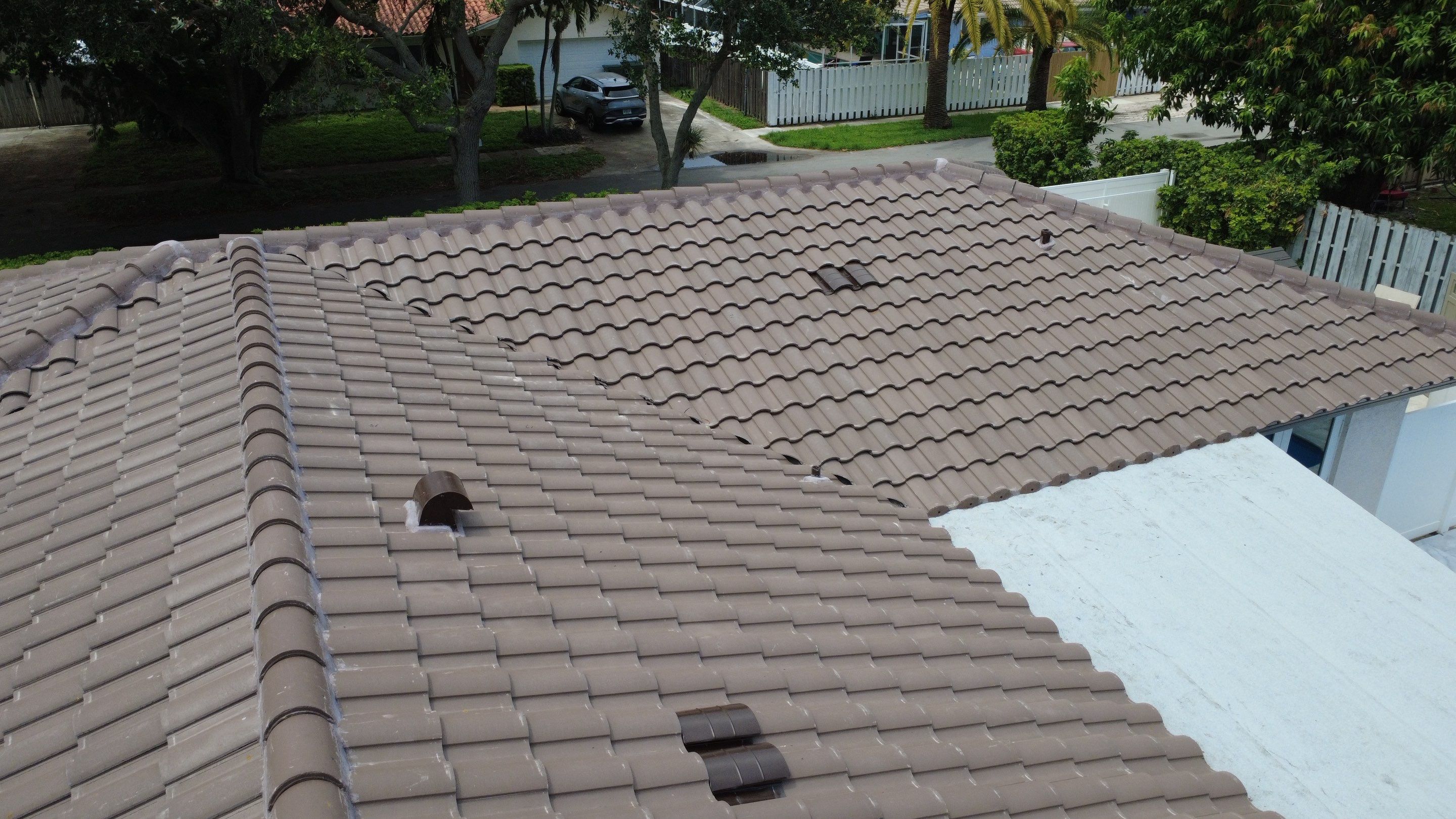 Residential Roofing Installation using Eagle Roofing Tile by BLUES BROTHERS ROOFING
