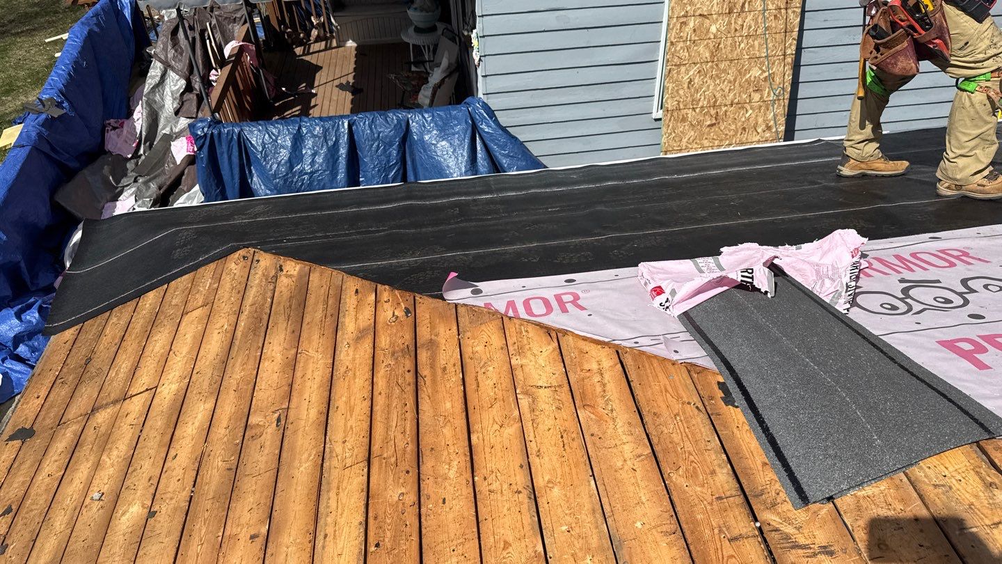 Roof Replacement using Owens Corning Estate Gray by 180 Contractors