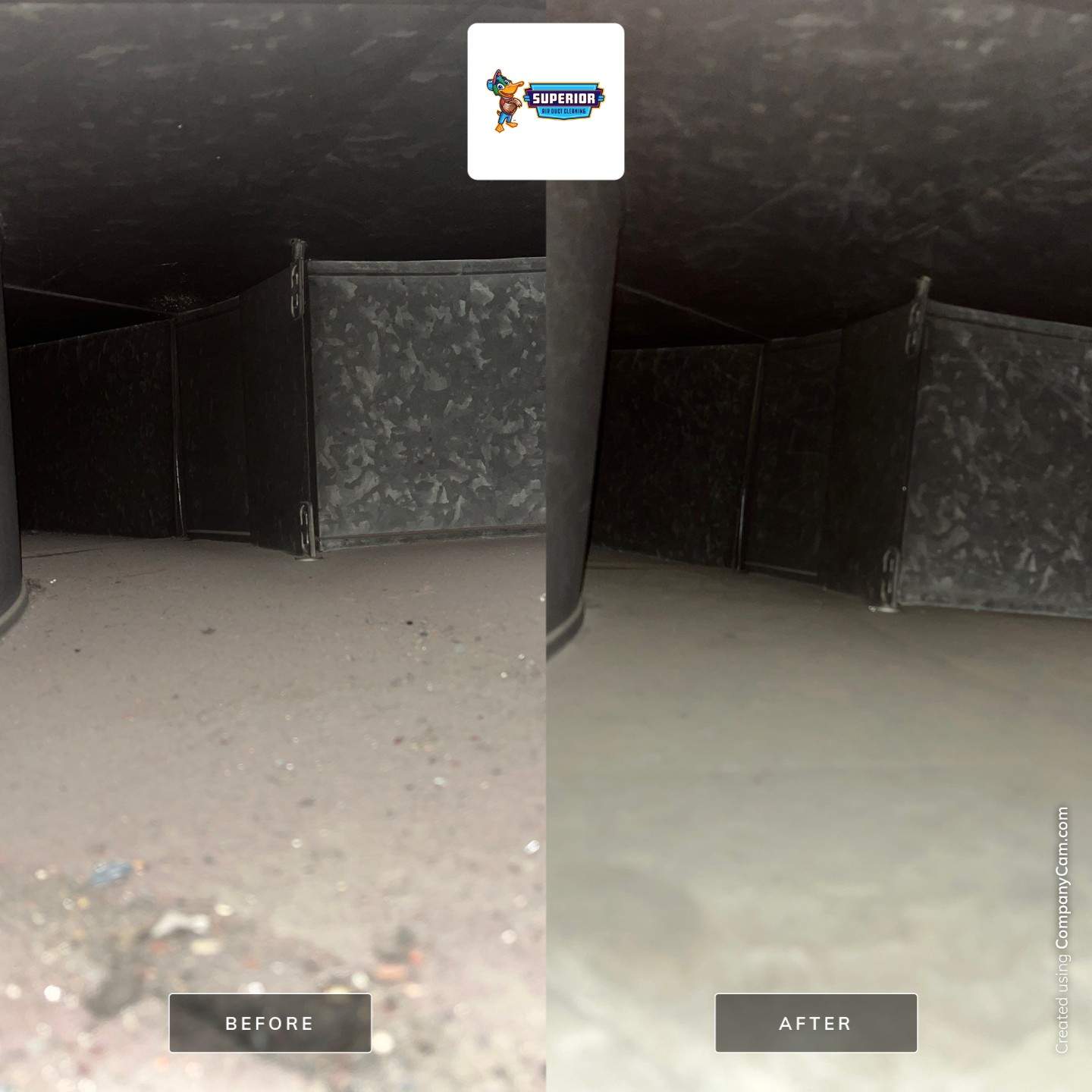 Air Duct Cleaning With a Vacuum Truck in Wampum, PA by Superior Air Duct Cleaning