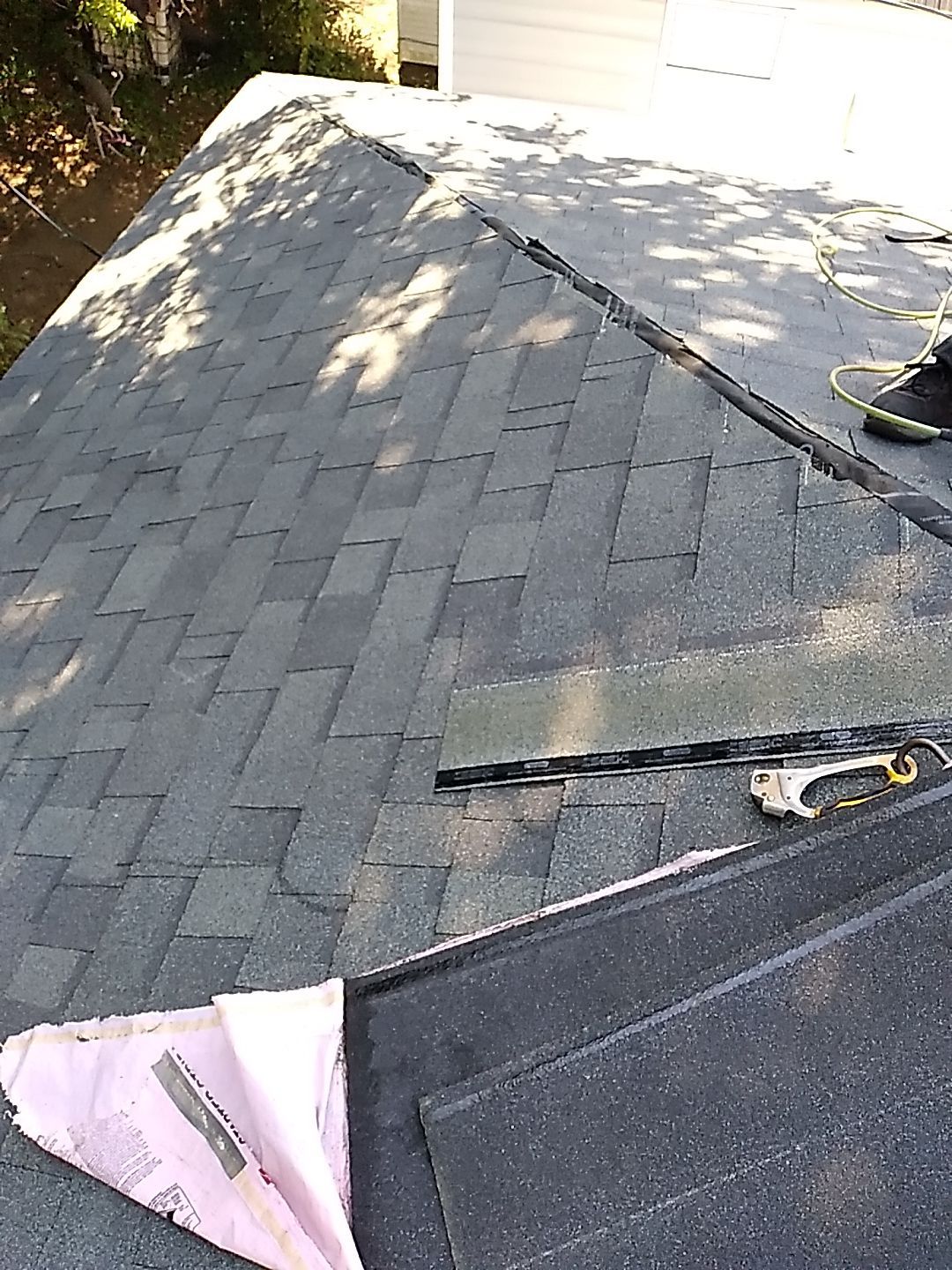 Residential Roofing Installation using Owens Corning® Oakridge Estate Gray by Indigo State Roofing