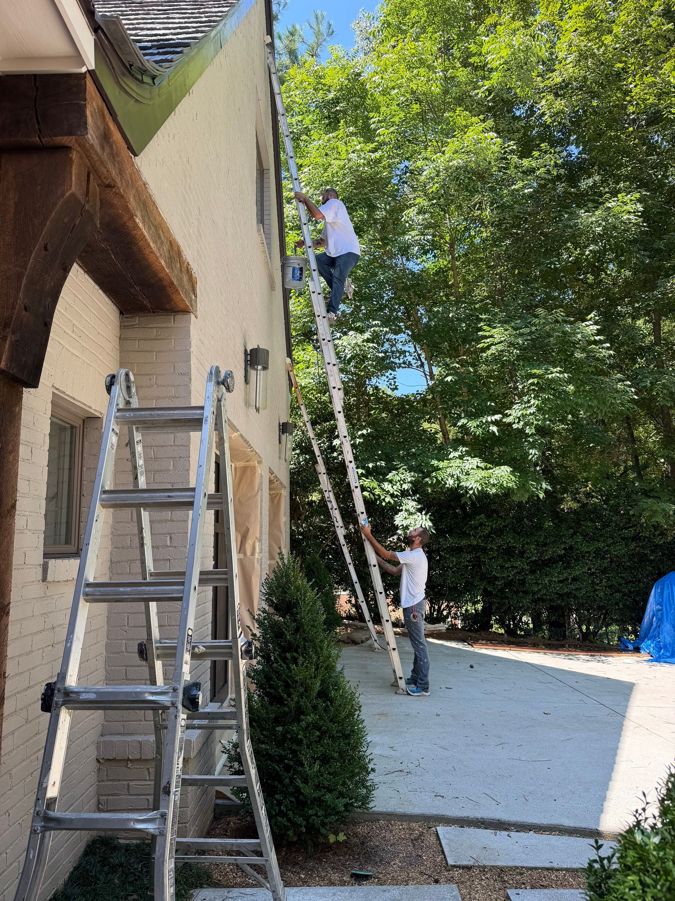 Comprehensive Exterior Painting and Wood Rot Repair in Atlanta by PGP Surface Solutions, LLC