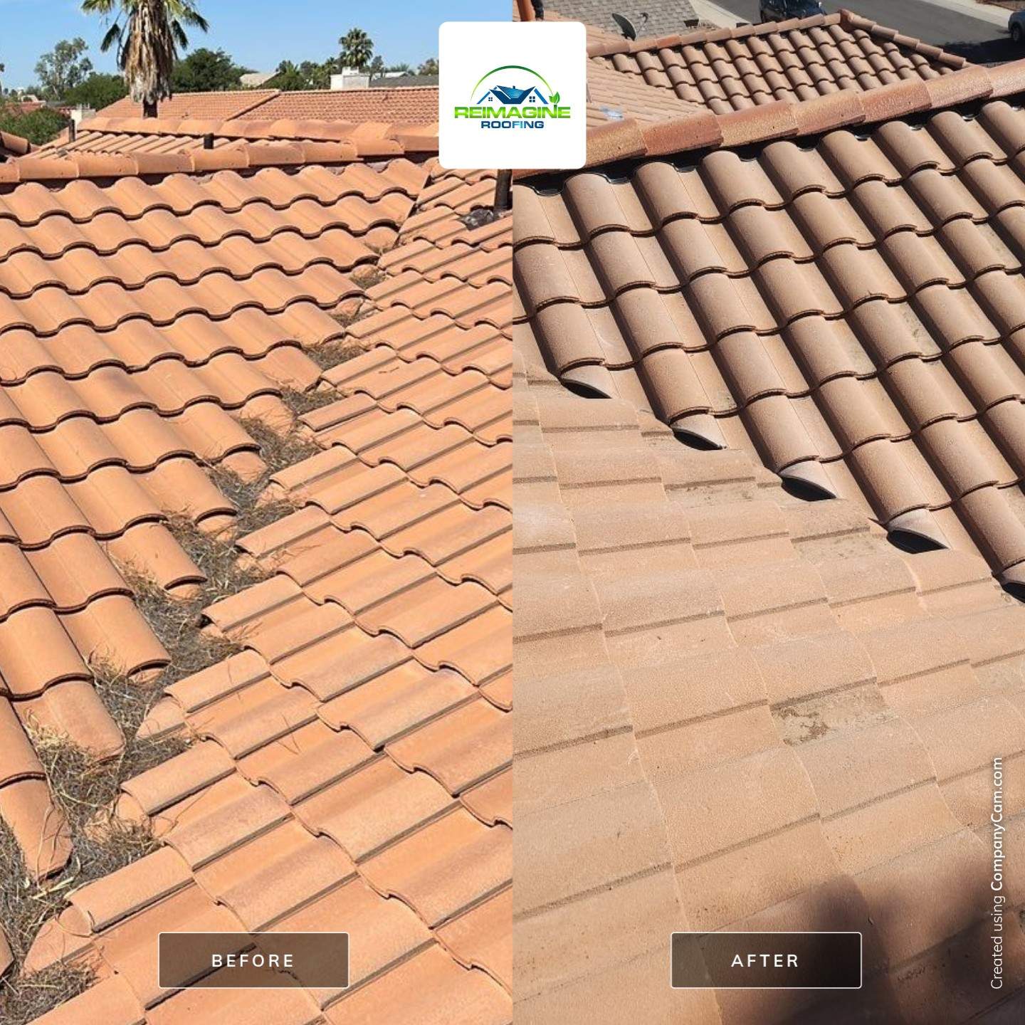 Sunset Tan Concrete Tile by Reimagine Roofing