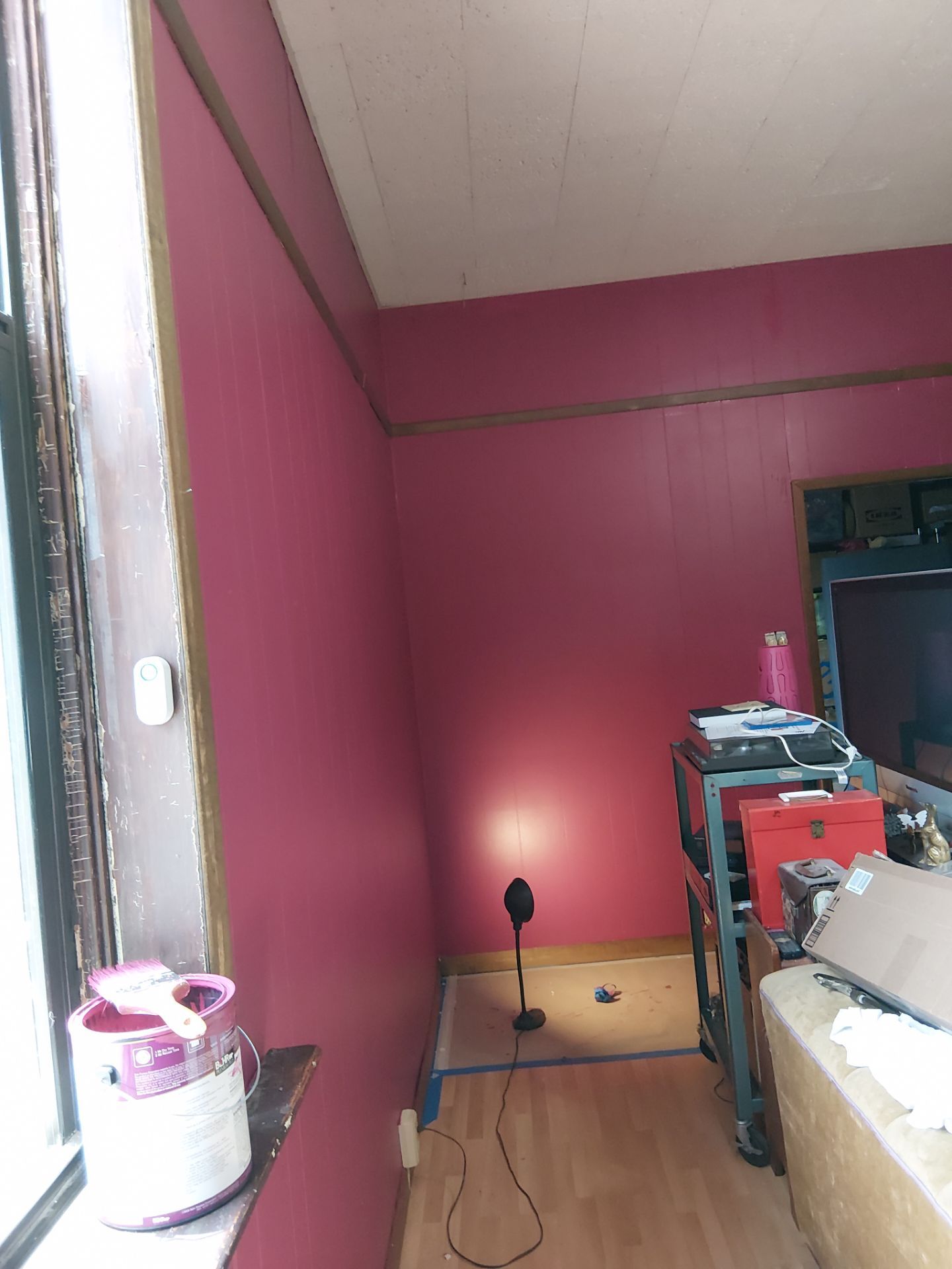 Interior Transformation: Refreshing Wood Paneling by Legendary Services Company LLC.