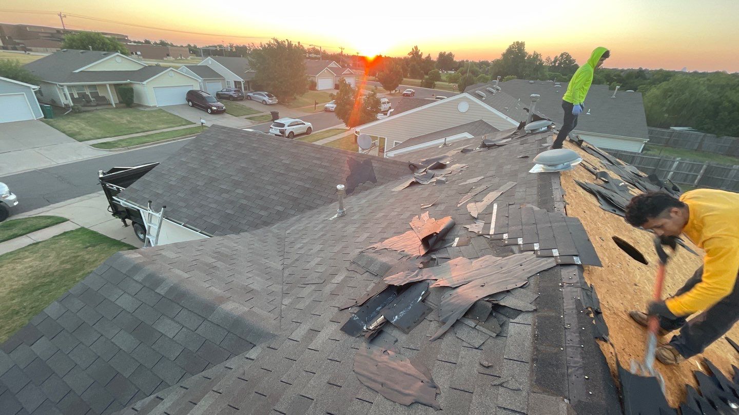 Residential Roofing Installation using GAF Natural Shadow  by A & H Roofing and Contracting, LLC