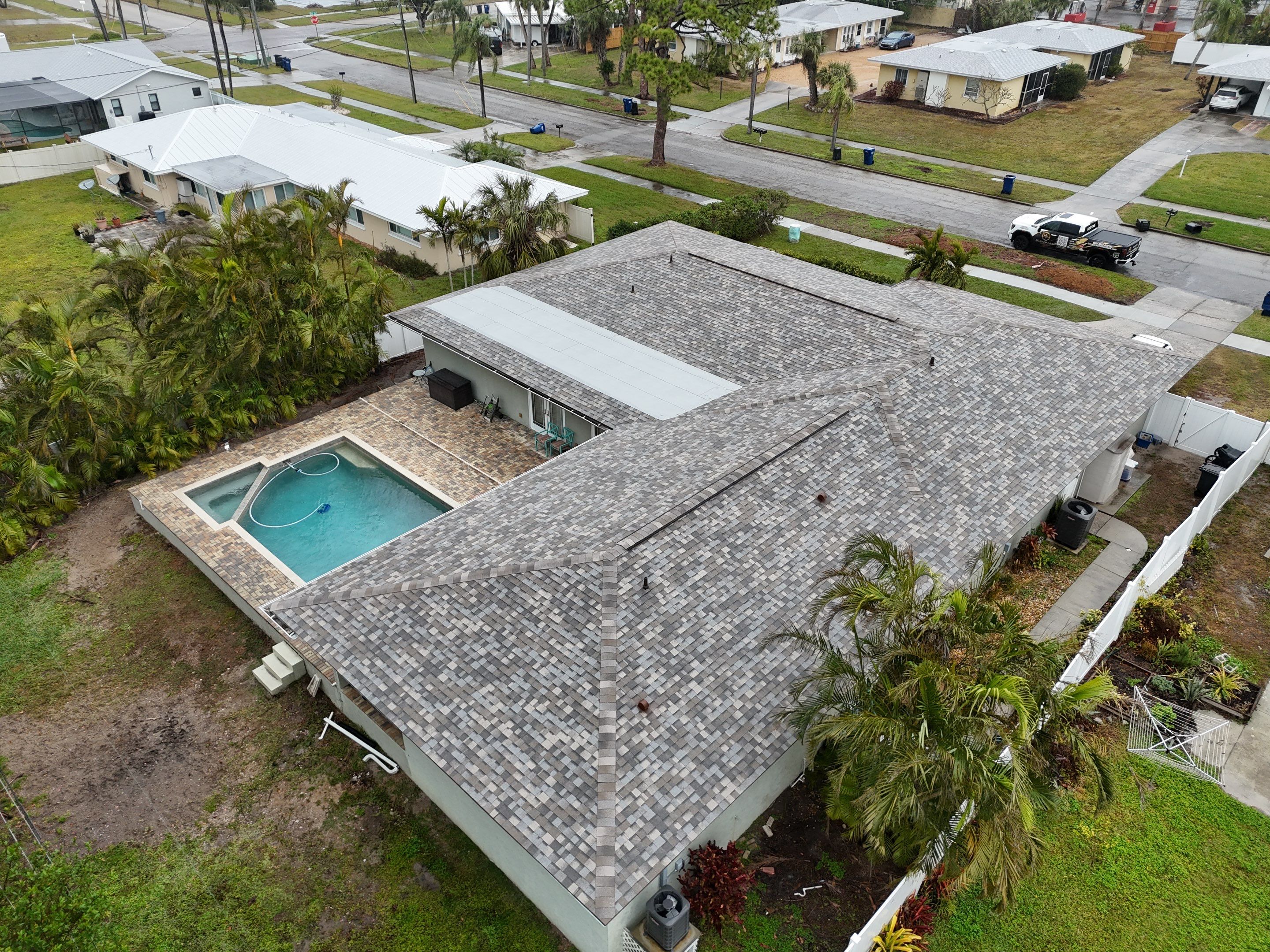 Roof Replacement in Sarasota FL. by Steadfast Roofing 