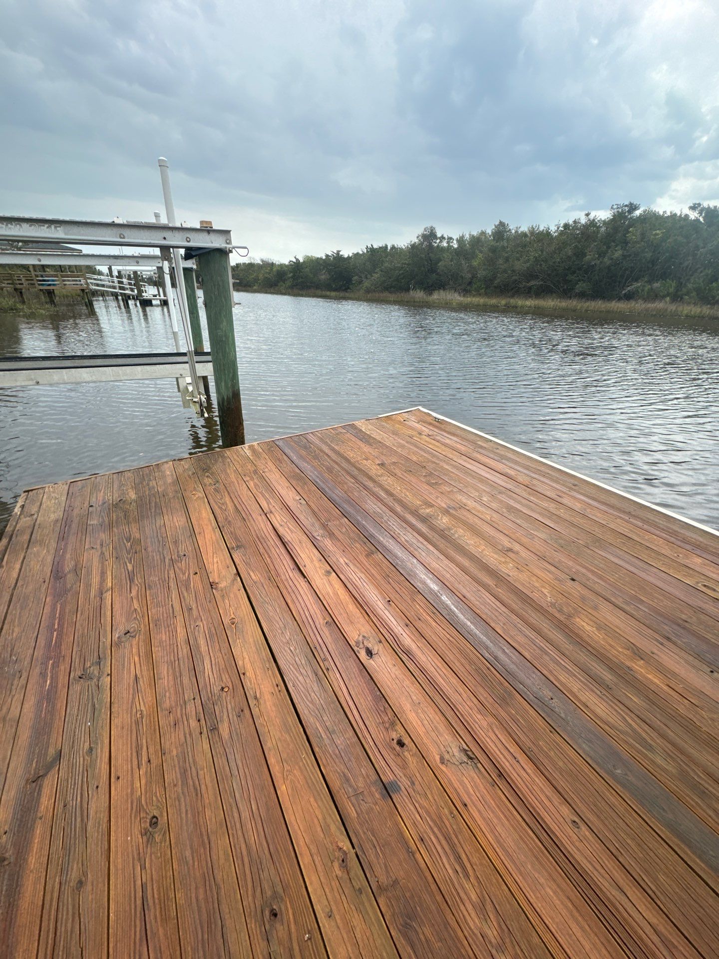 Dock using Wood Sealant by DuraSeal