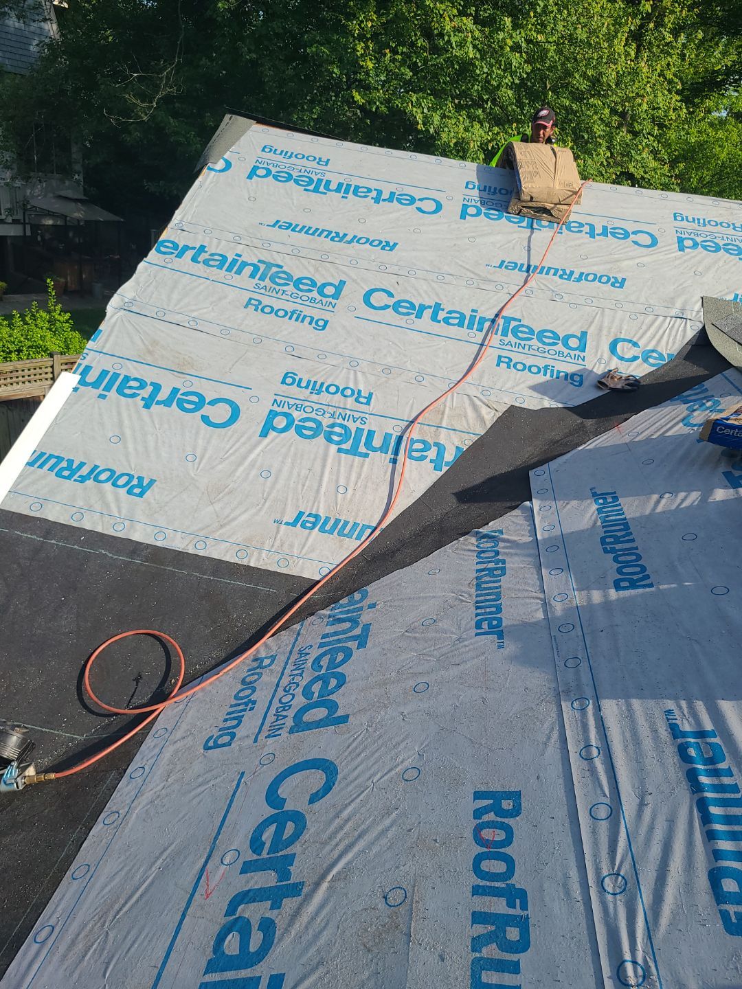 Arlington: CertainTeed Landmark Pro Designer Shingles in Max Def Pewter by RM Banning, Inc.