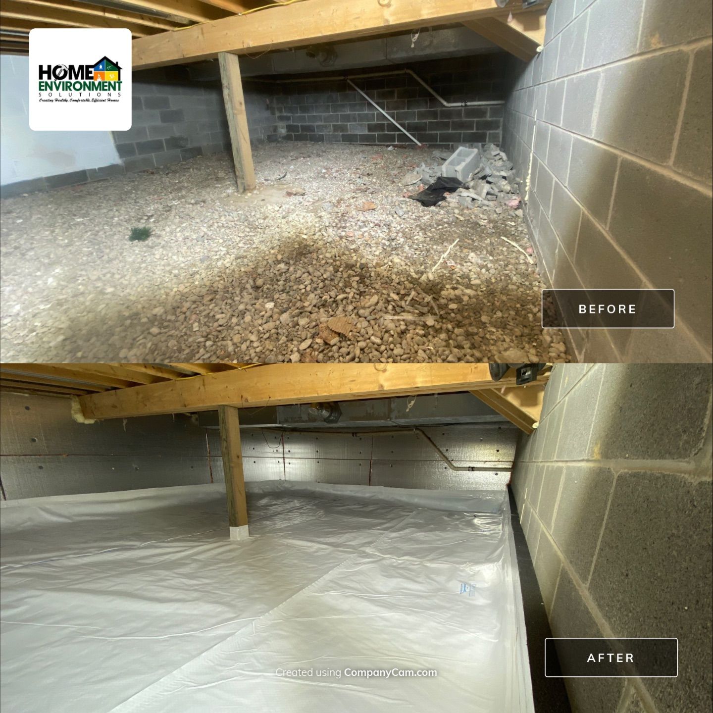 Solving Mold, Moisture, and Crawlspace Problems in Rayland, OH by Home Environment Solutions