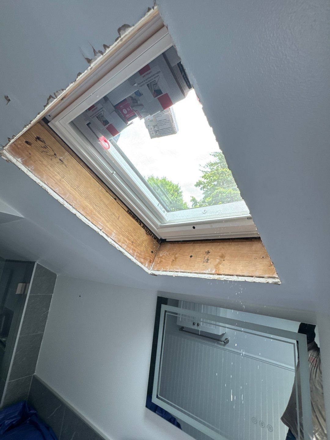 DiGIorgi does a new Velux Skylight in Stratford, CT by DiGiorgi Roofing and Siding Inc