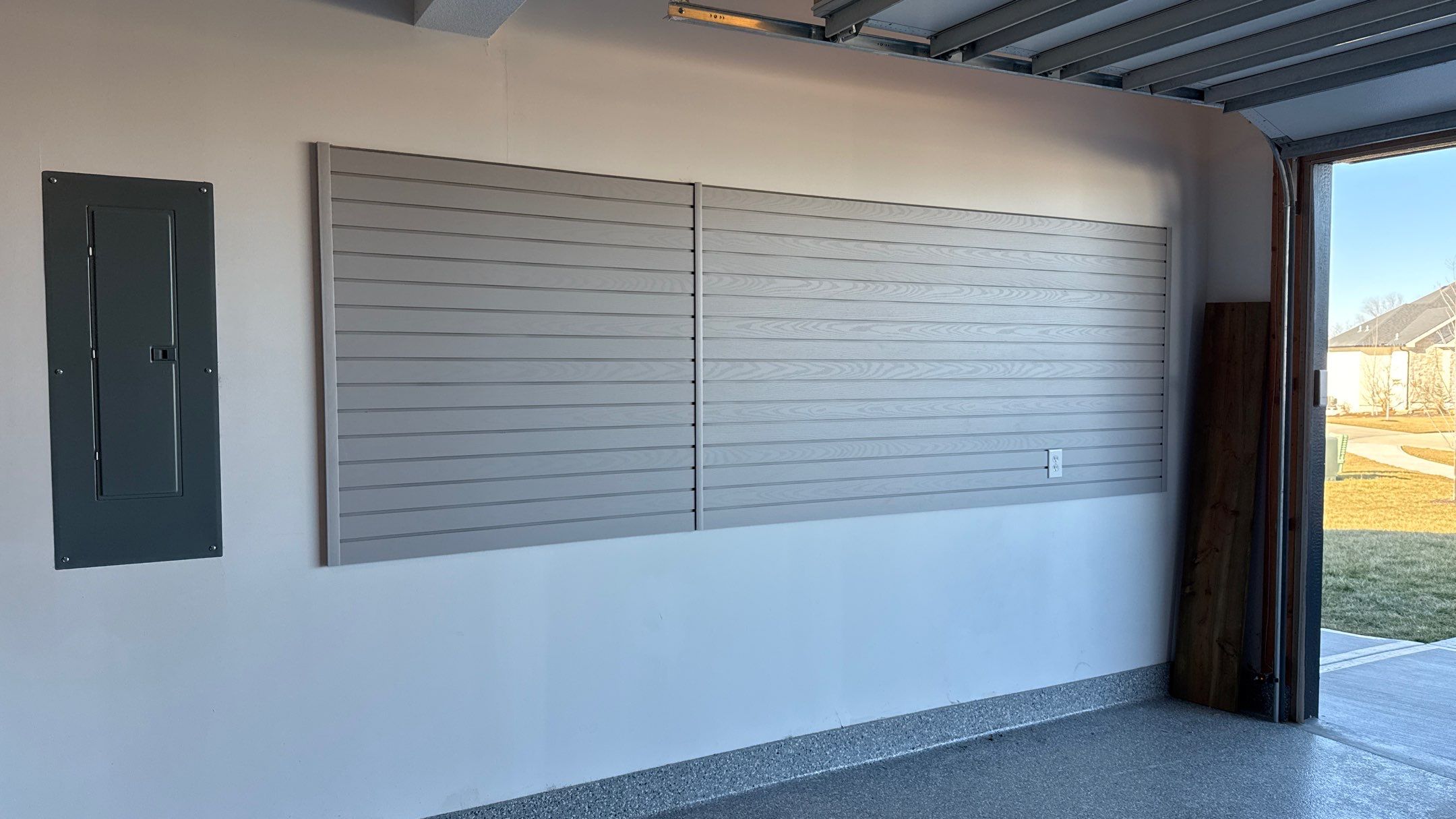 Chris Got His Dream Garage Storage  by Banner Garage