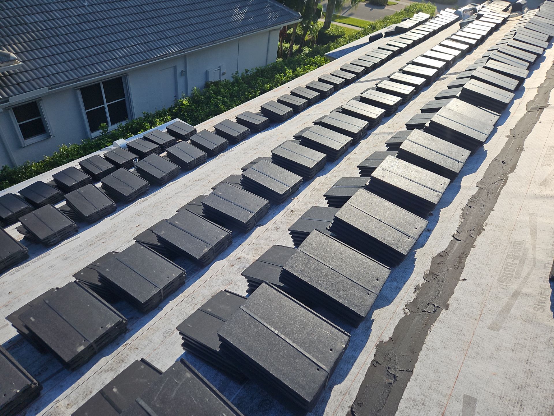 Residential Roofing Installation using WestLake Roofing Tile by BLUES BROTHERS ROOFING