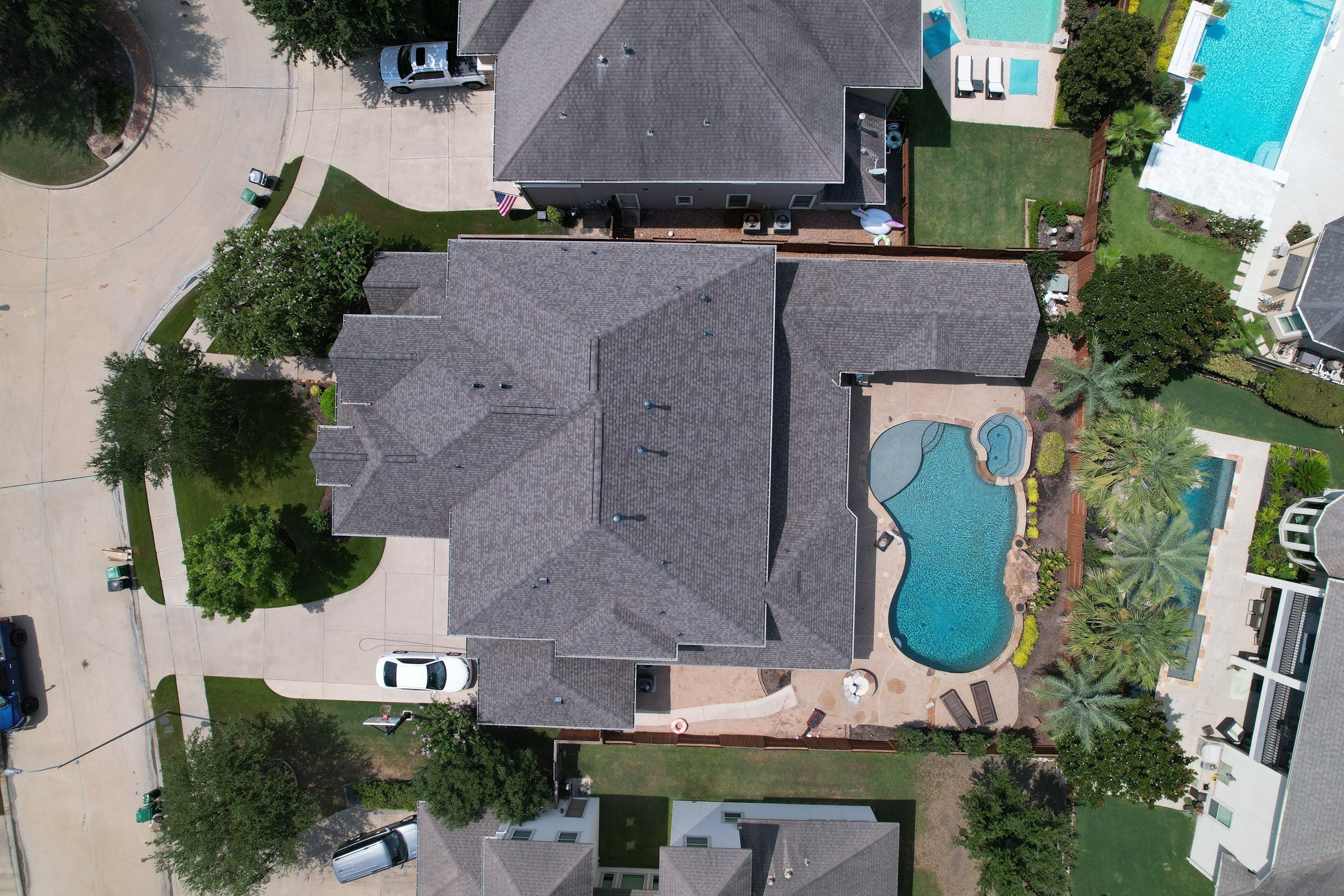 Residential Roofing Installation using CertainTeed Landmark by Vlex Roofing