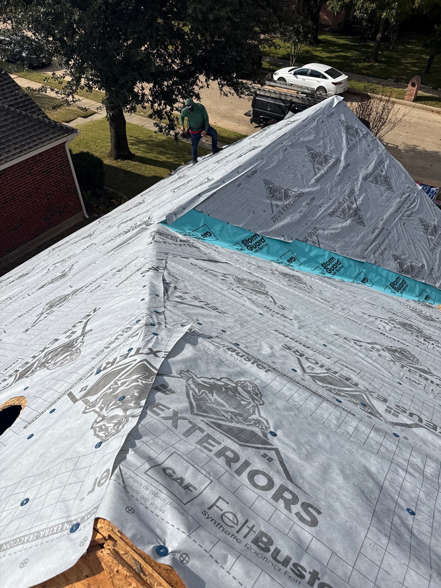 Project in Allen  by Zeus Exteriors