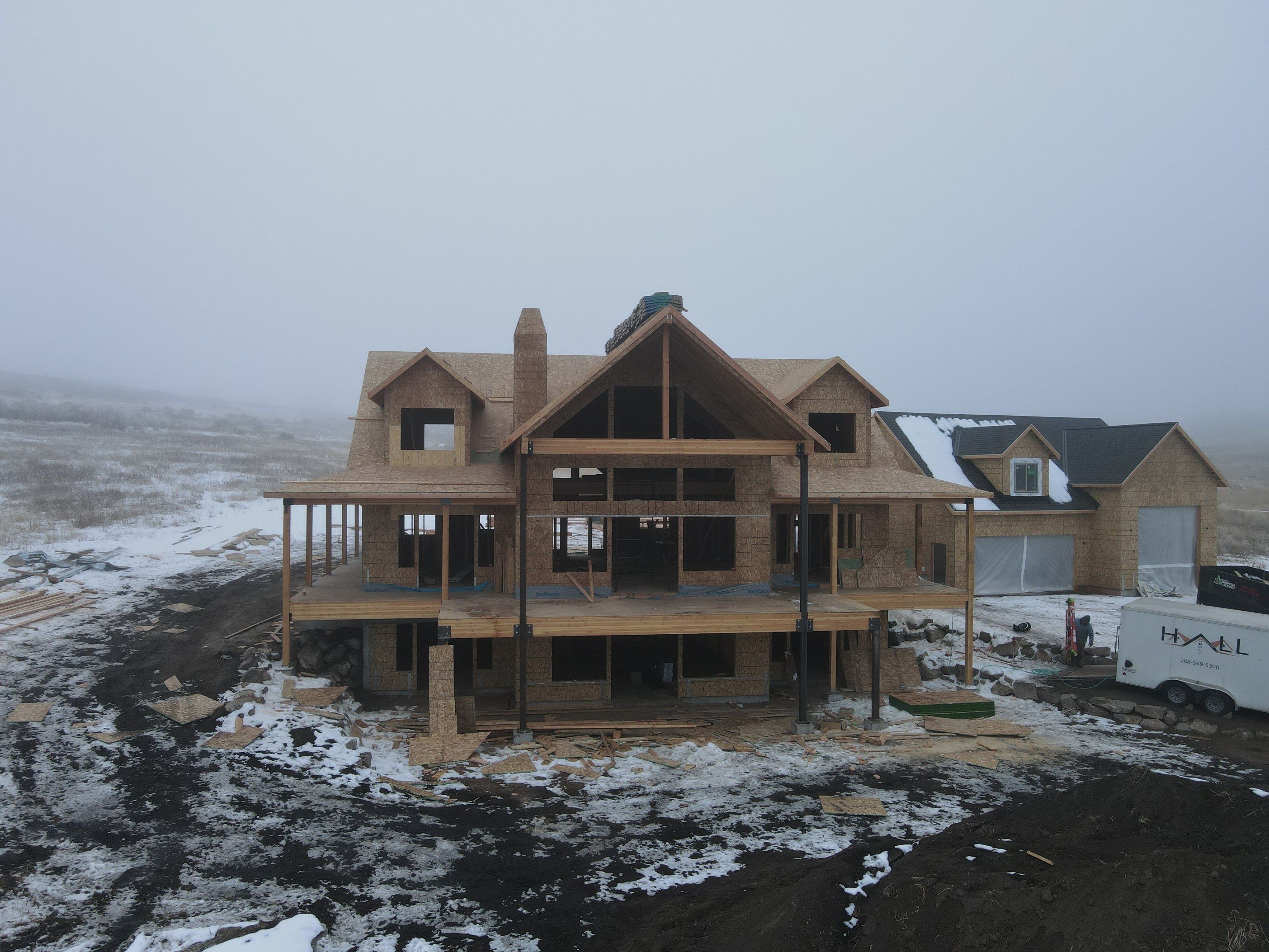 Project in Fish Haven by Hall Homes Construction LLC