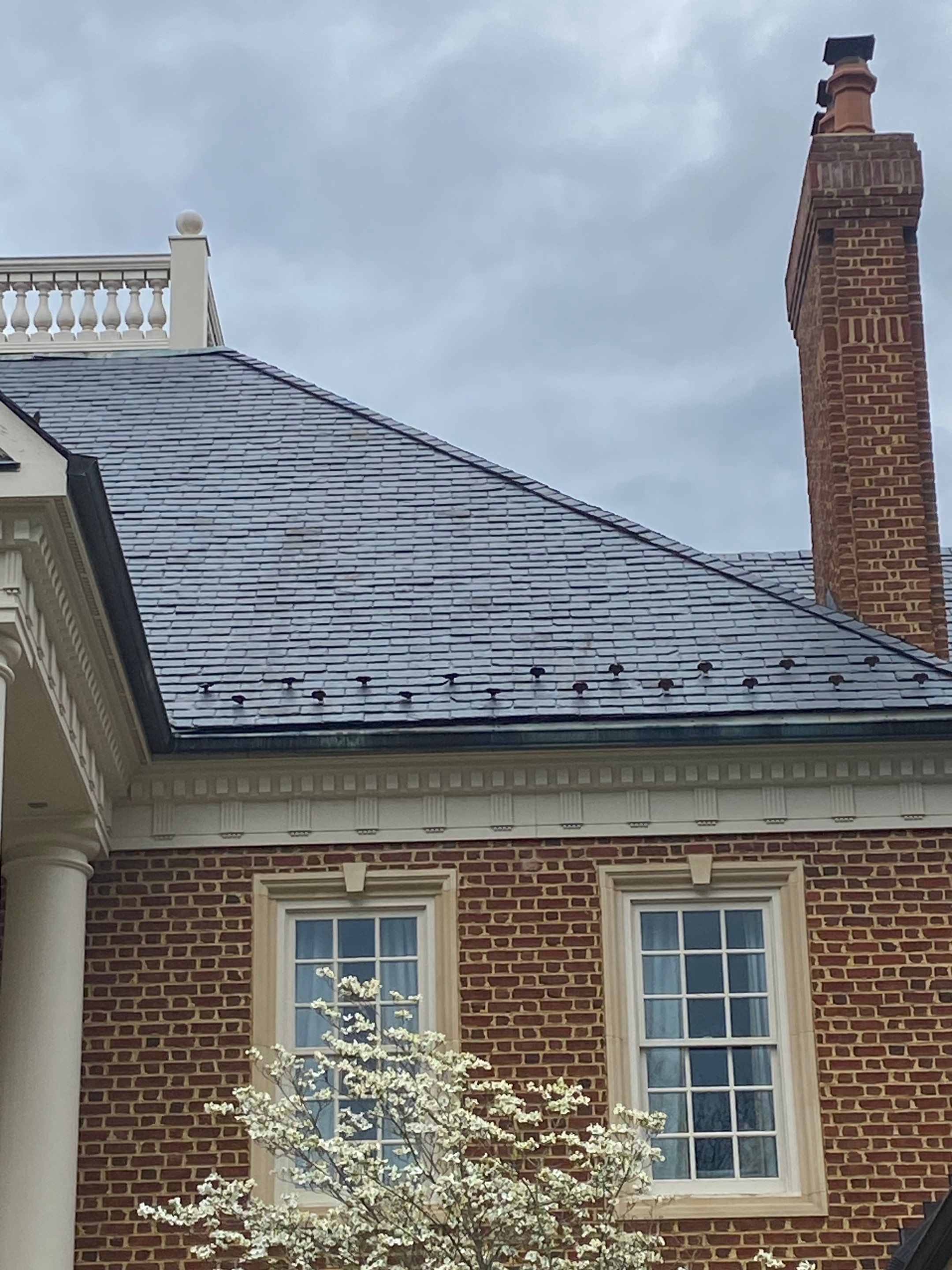 Lorton: EPDM Flat Roof with Partial Slate Replacement by RM Banning, Inc.