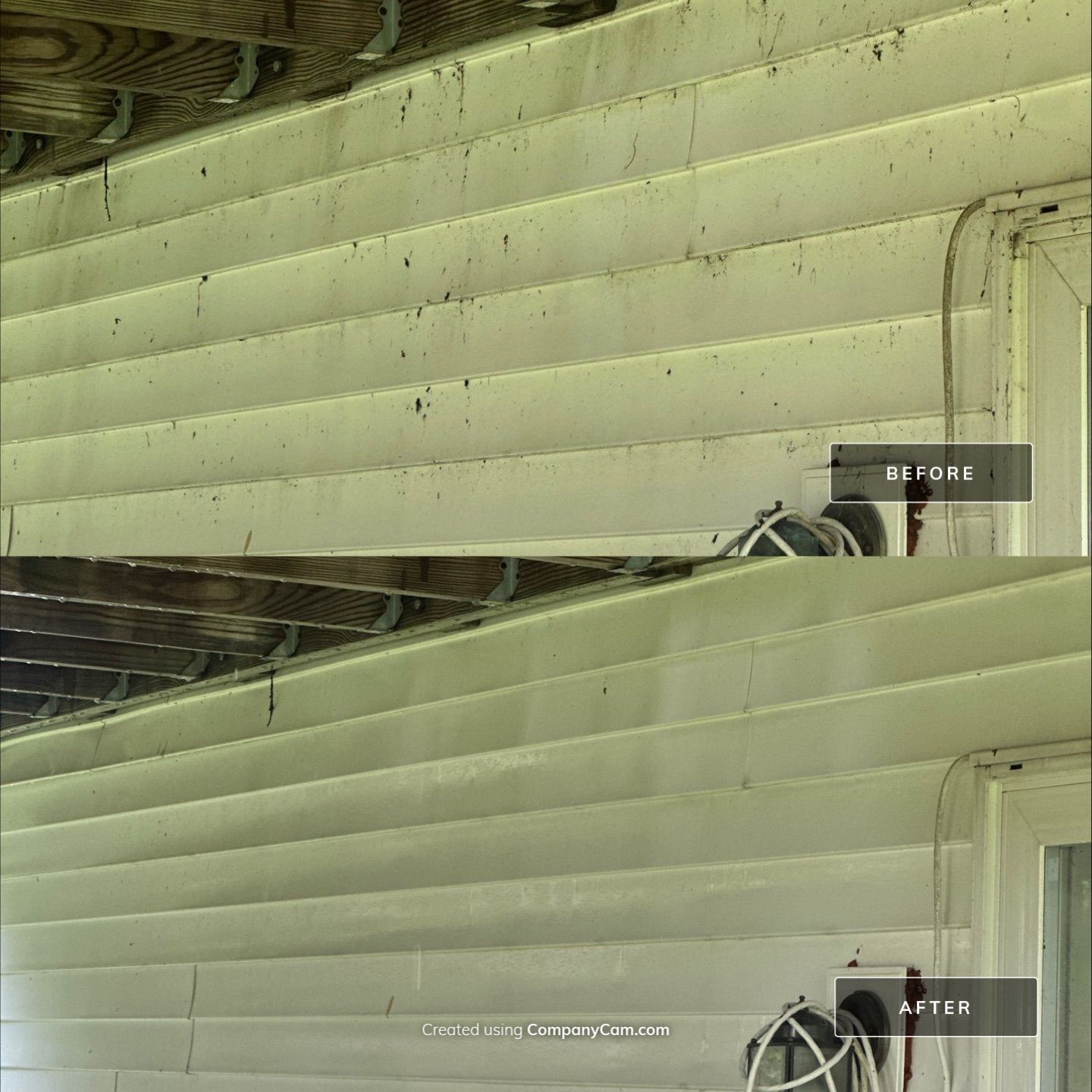 Project in McHenry by Simmons Power & Soft Washing