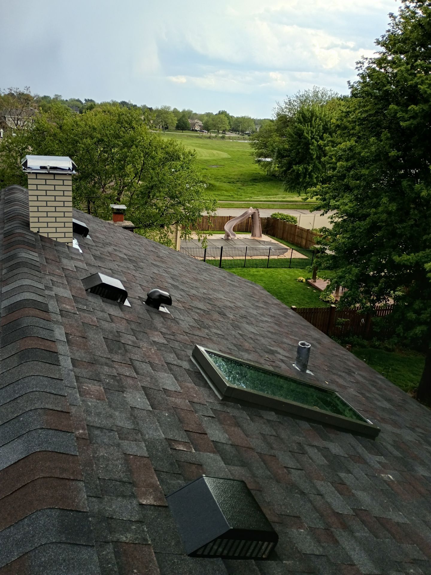Blakc Oak Vista roof  by Pro Home Services Inc