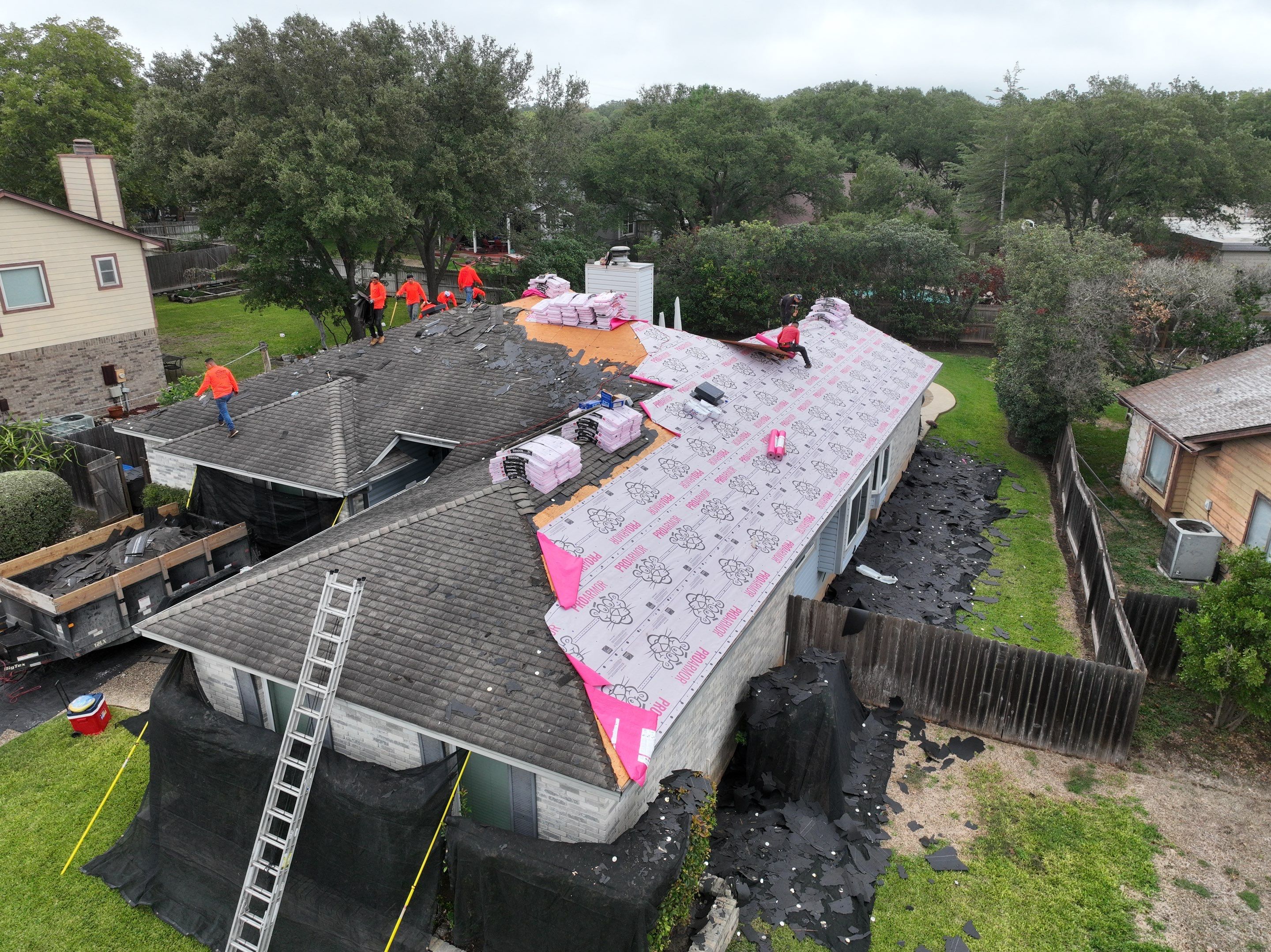 Roof Replacement in San Antonio, Texas by Premier Roofing and Contracting
