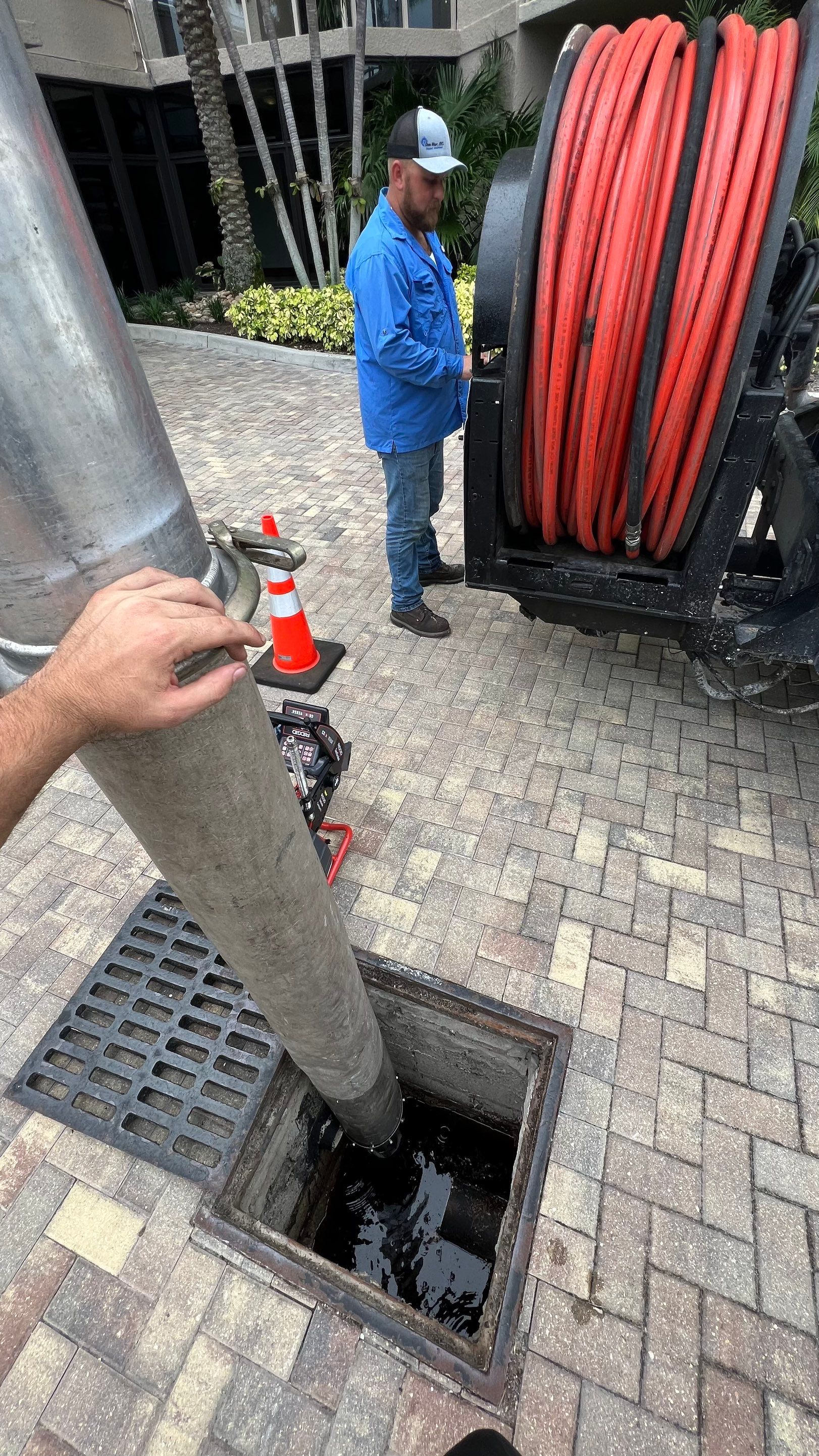 Condo Storm Water System Maintenance by APS Power & Water