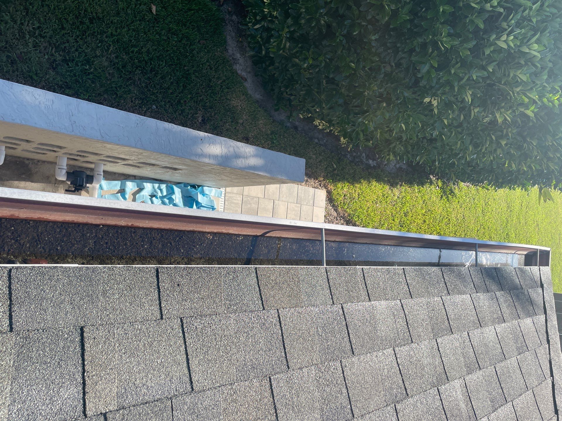 White 6-inch K-Style Gutters in Sarasota FL by Gutter Professor by Gutter Professors